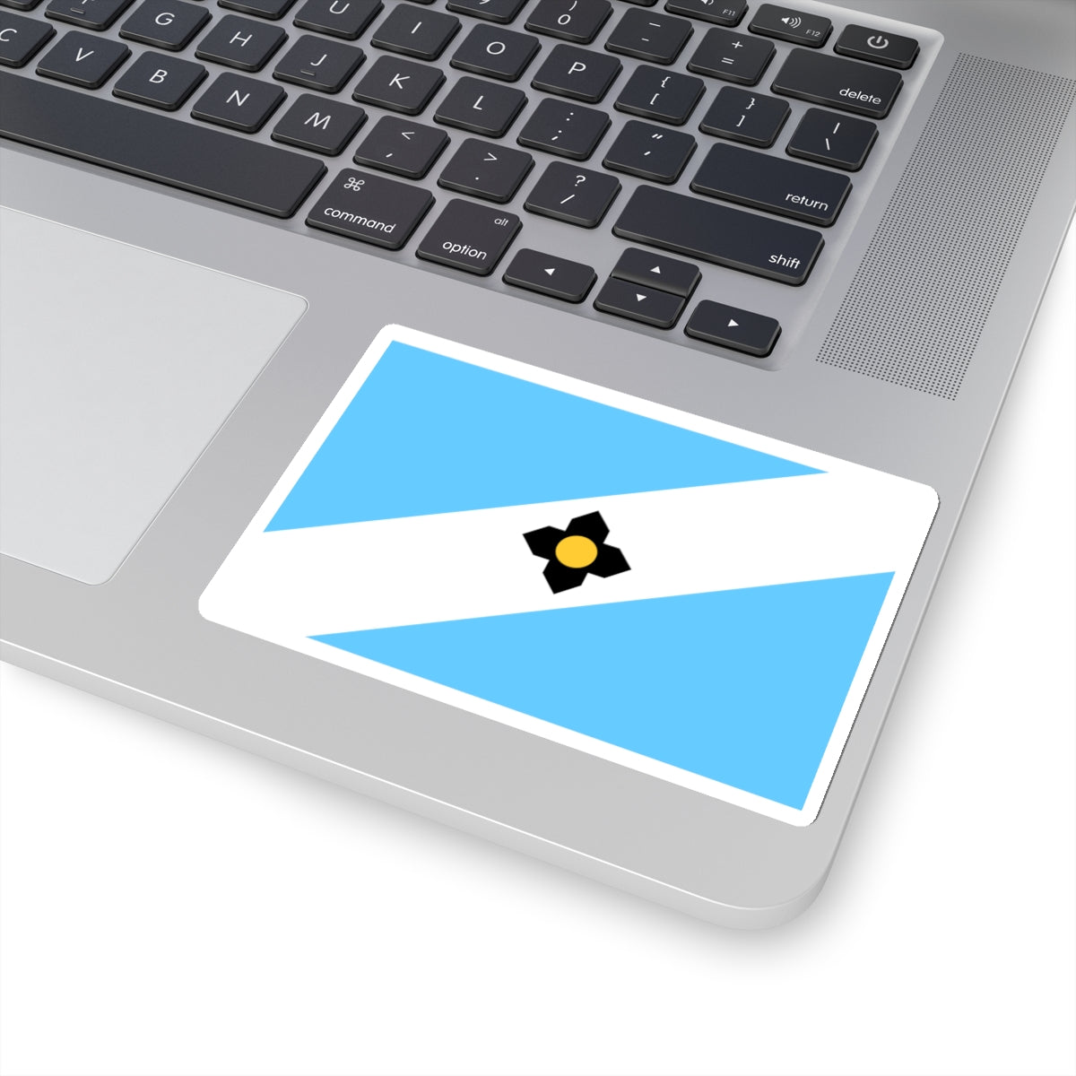 Madison Wisconsin Flag Sticker