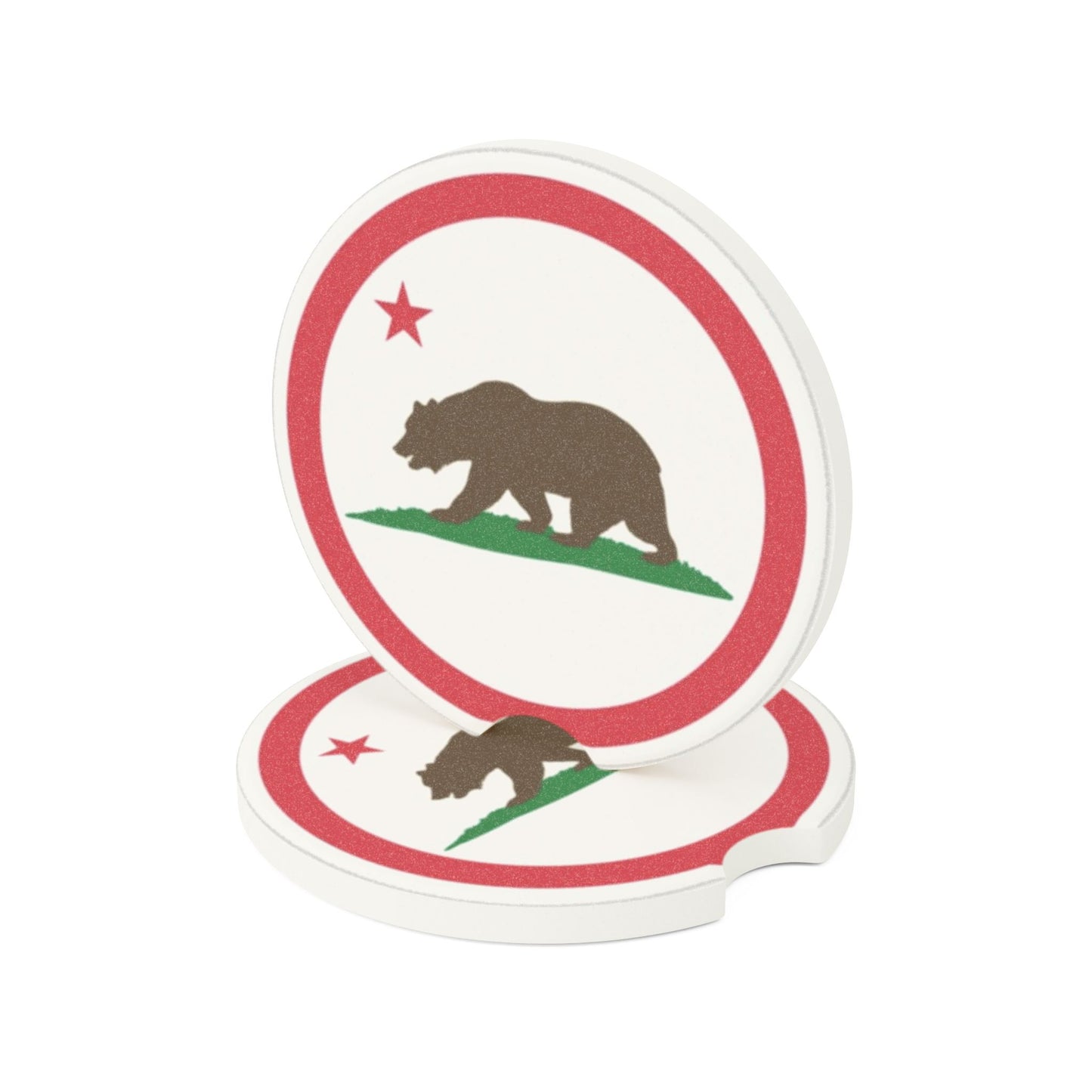 Car Coaster - California Flag