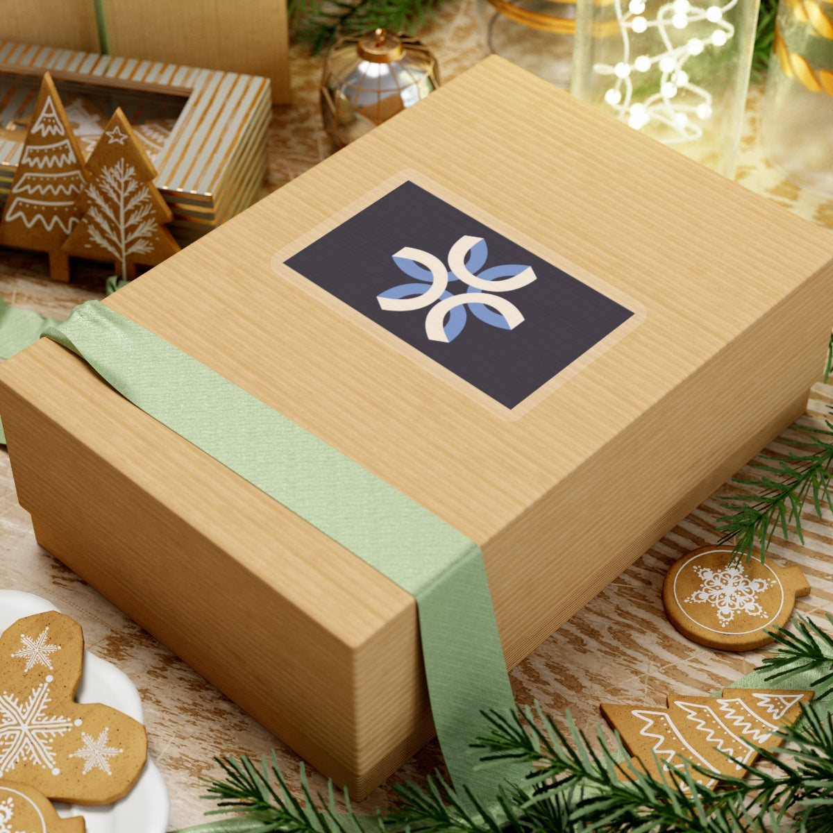 City Flag Sticker of Urbandale, Iowa