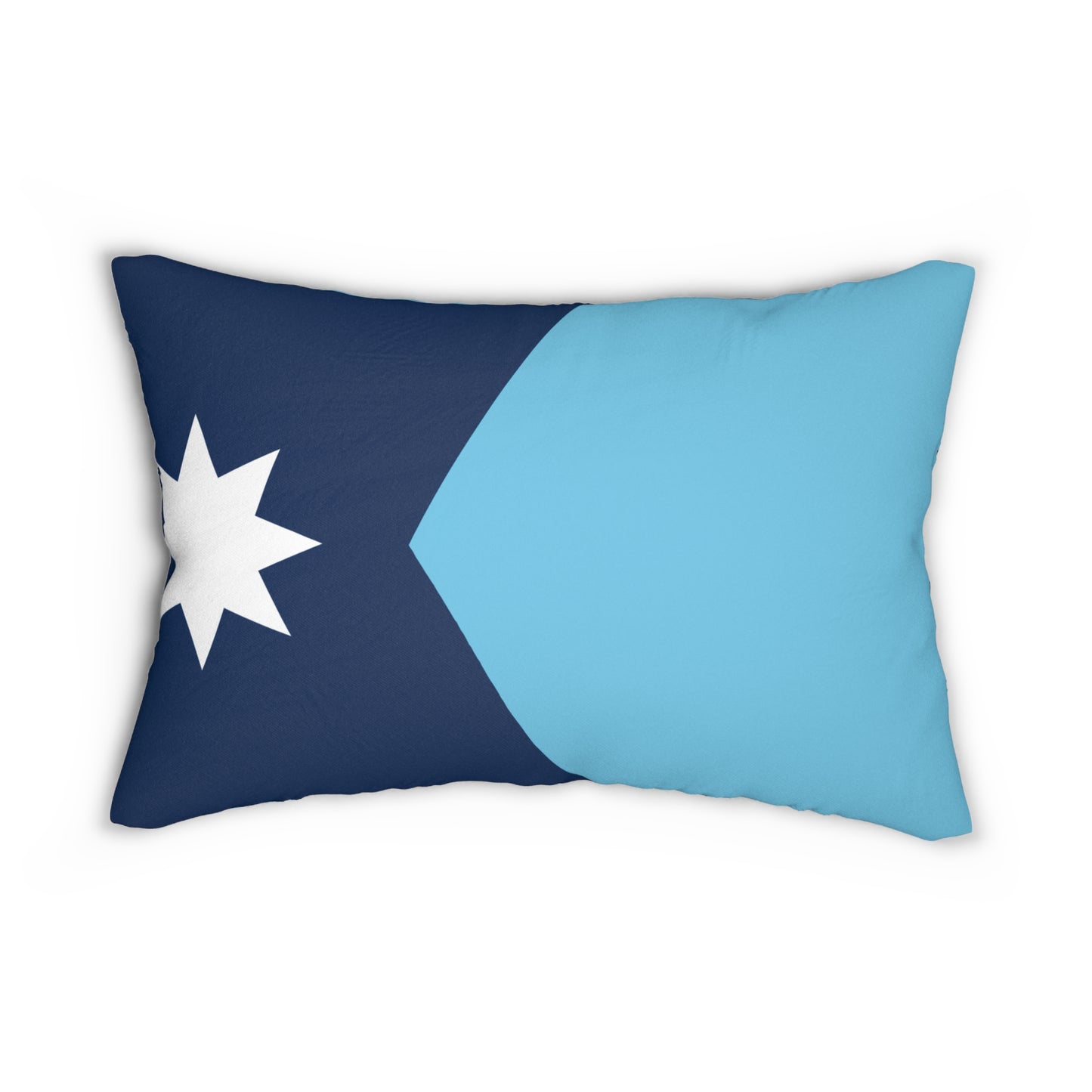 Lumbar Pillow - Minnesota State Flag Design