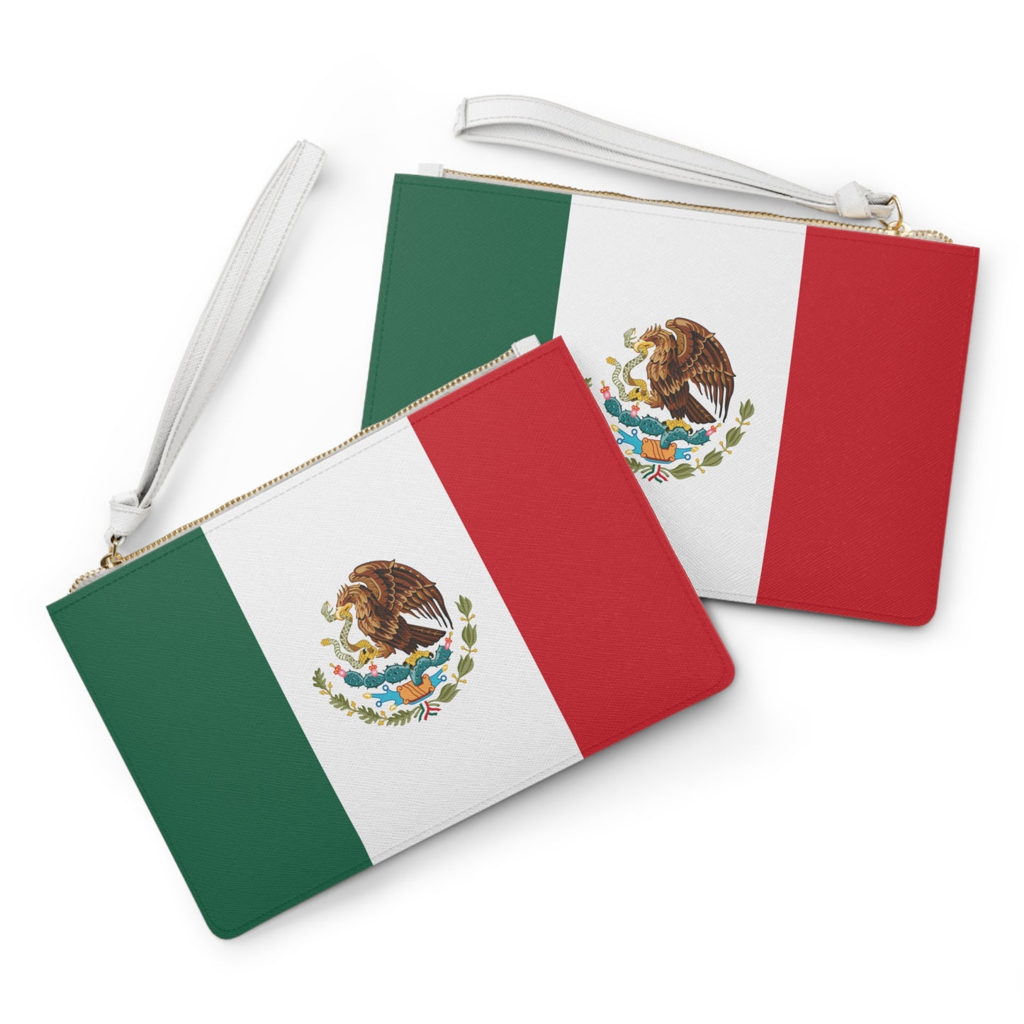 Mexico Flag Clutch Bag