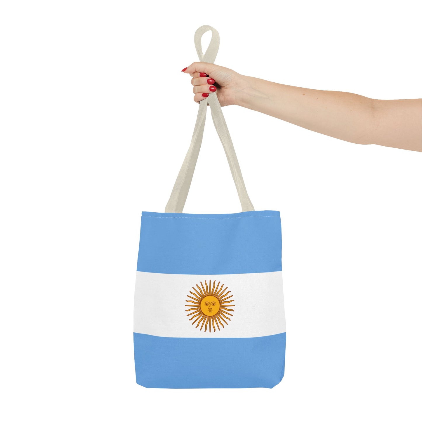 Argentina Flag Tote Bag