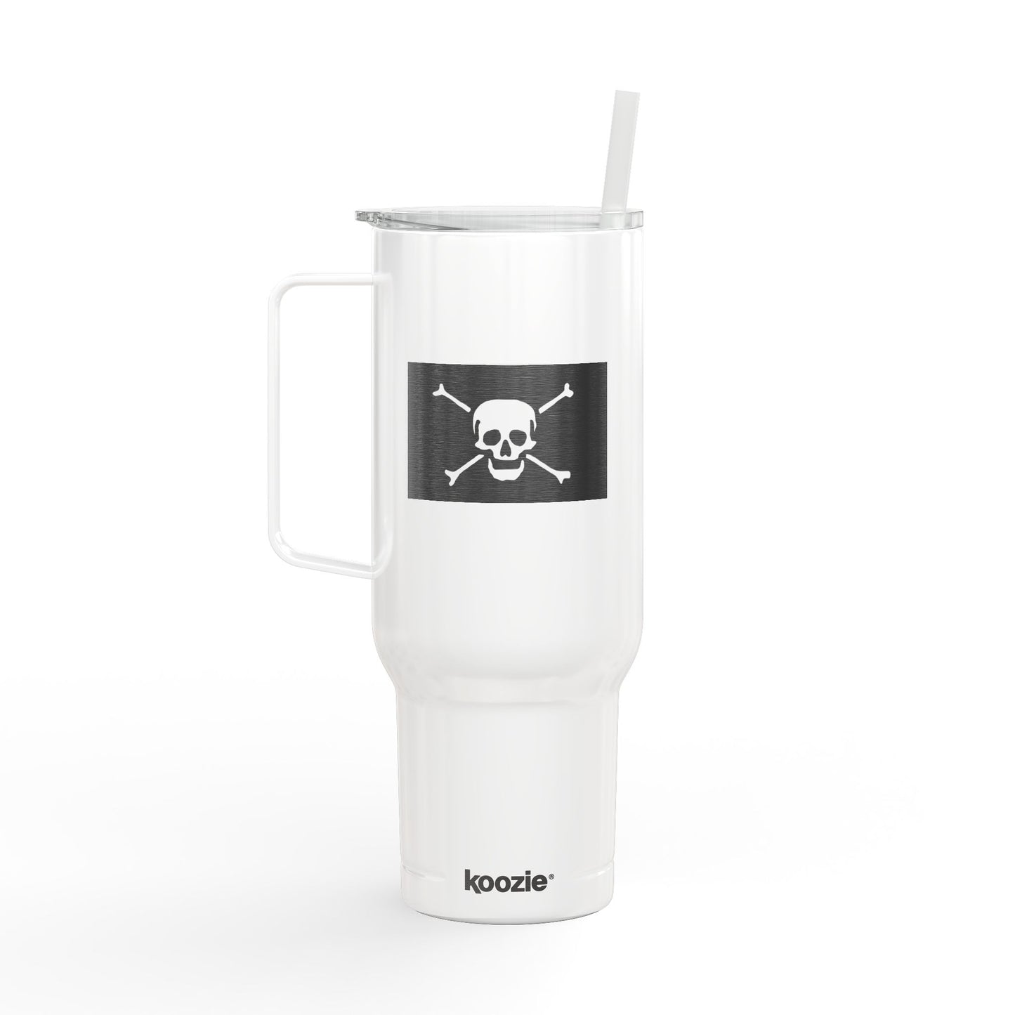 Jolly Roger skull and bones Travel 40oz Tumbler Engraved Insulated Mug
