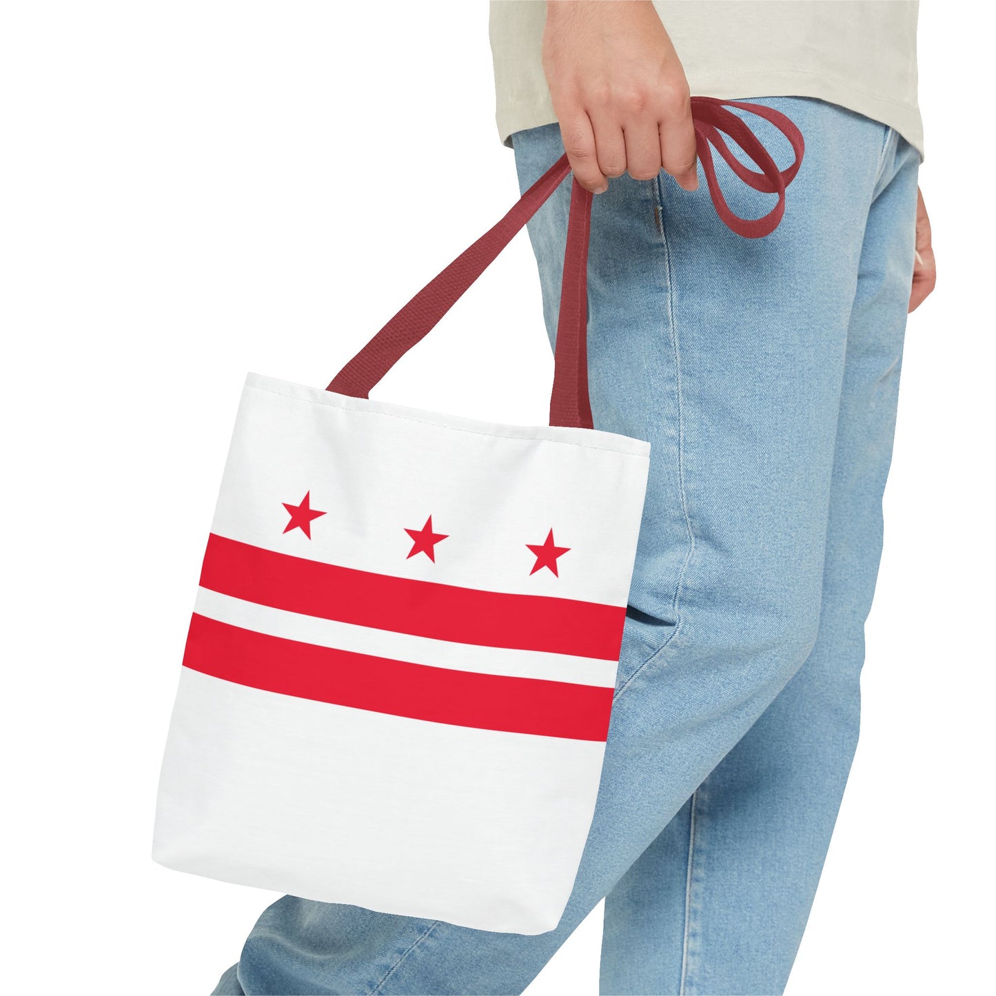 Washington DC Flag Tote Bag