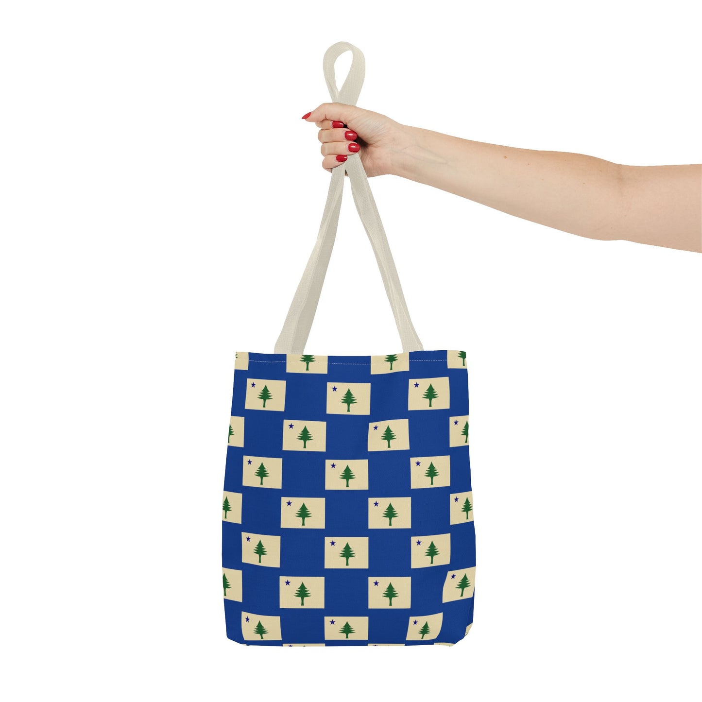 Maine Flag Tote Bag