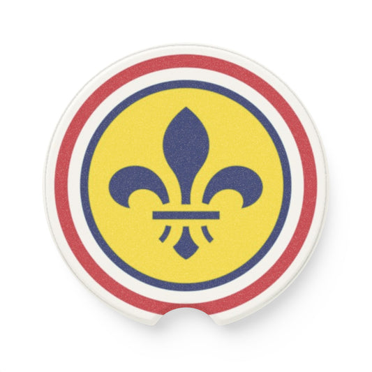 Car Coaster Saint Louis Flag design