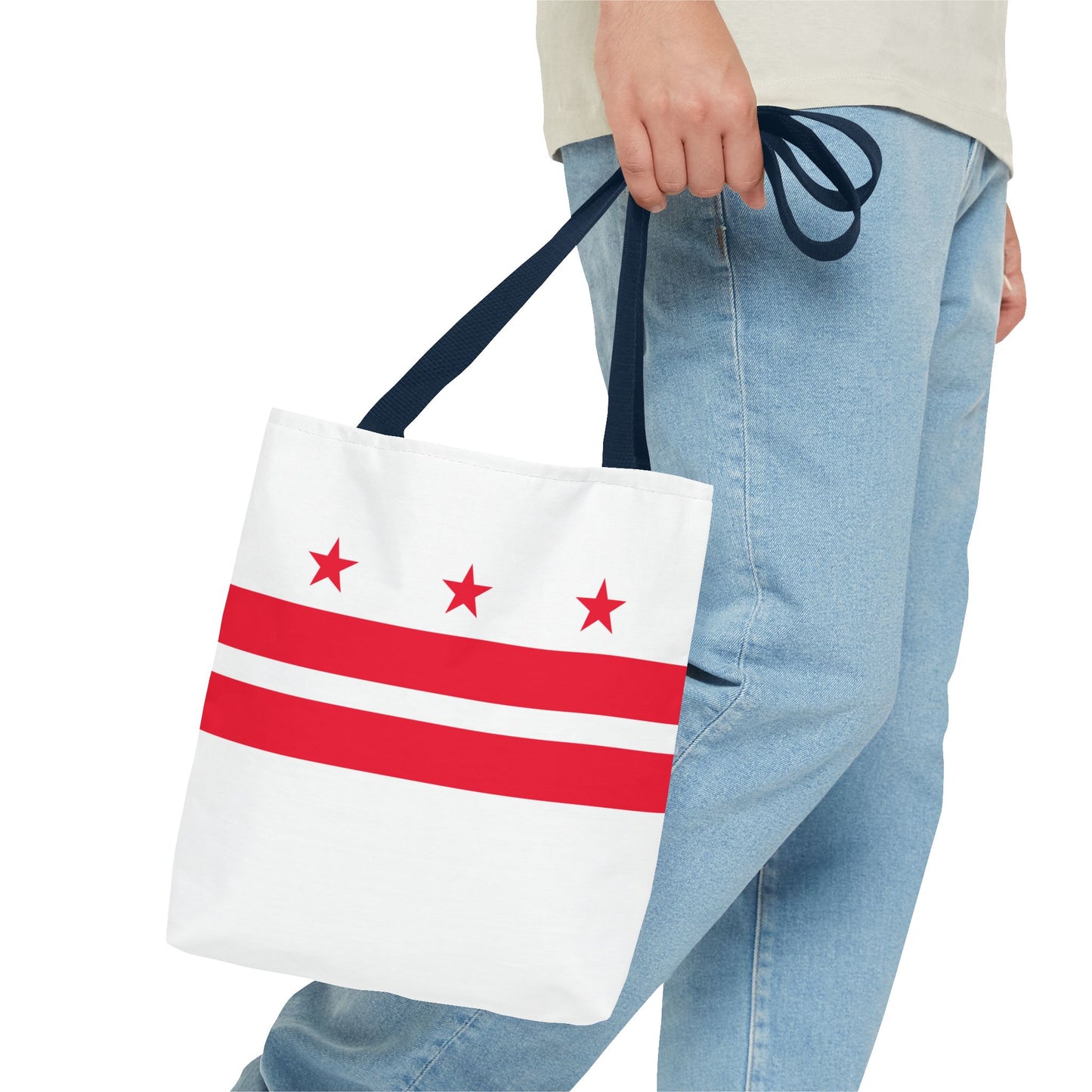 Washington DC Flag Tote Bag