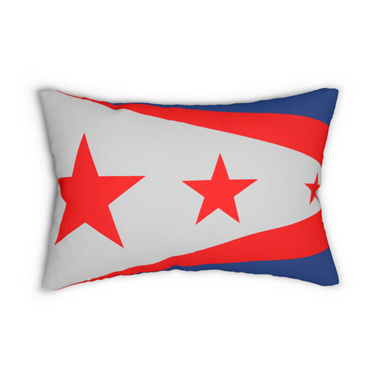 Lumbar Pillow - Union Kentucky City Flag Design