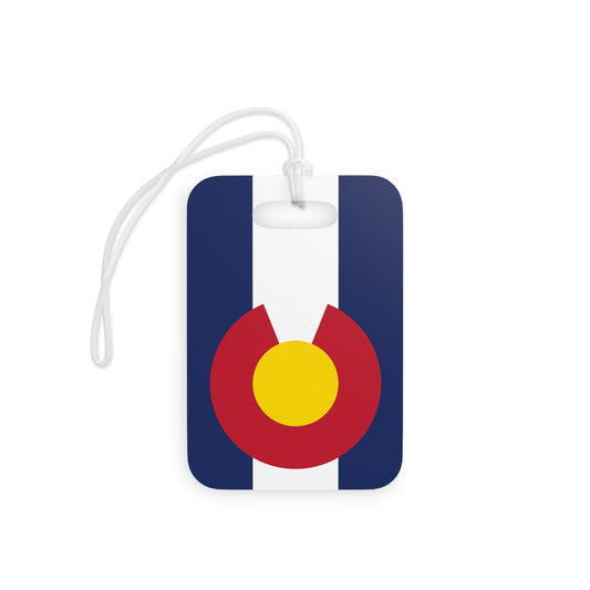 Luggage Tags - Colorado State Flag Suitcase Bag Tag