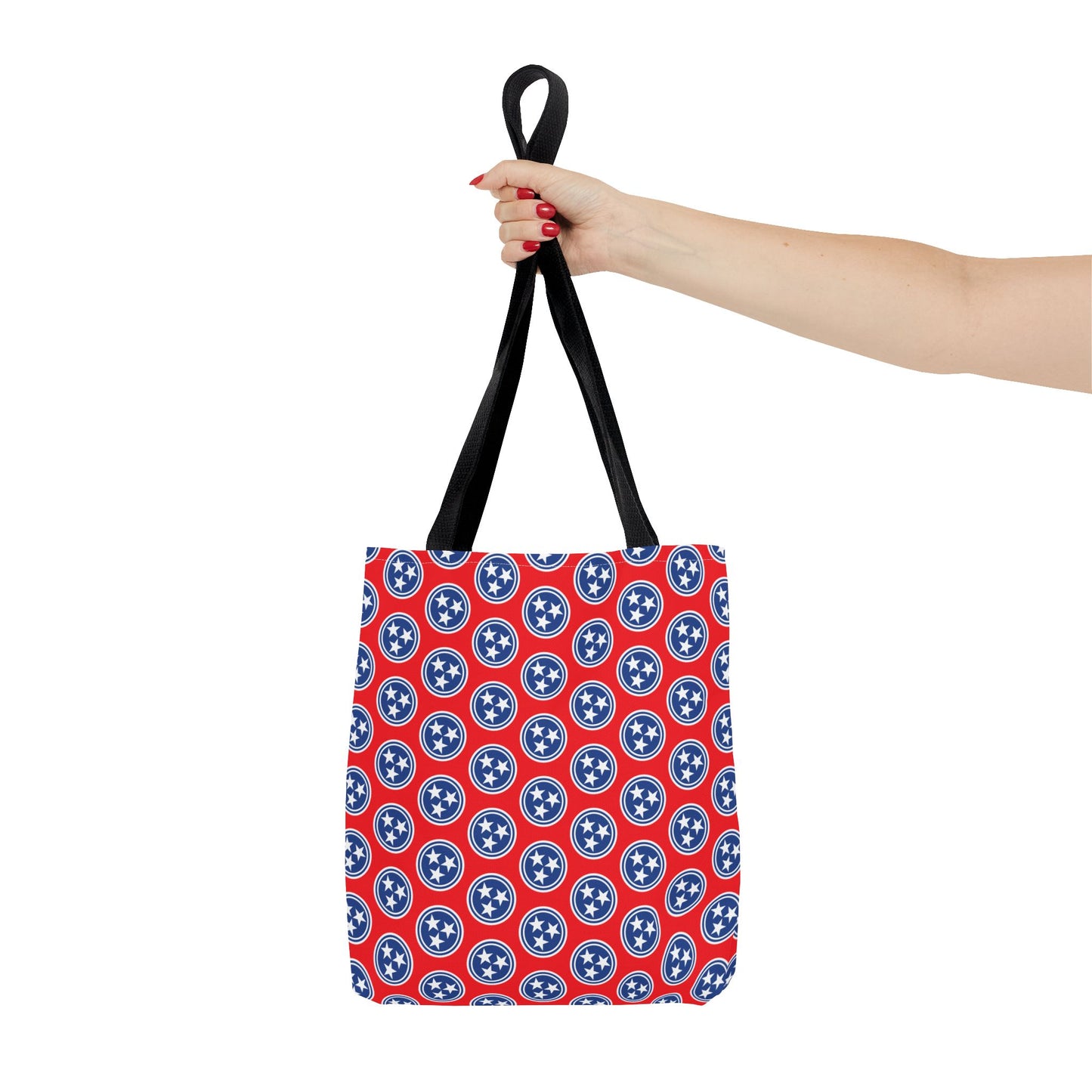 Tote Bag - Tennessee Tri Star State Flag Design