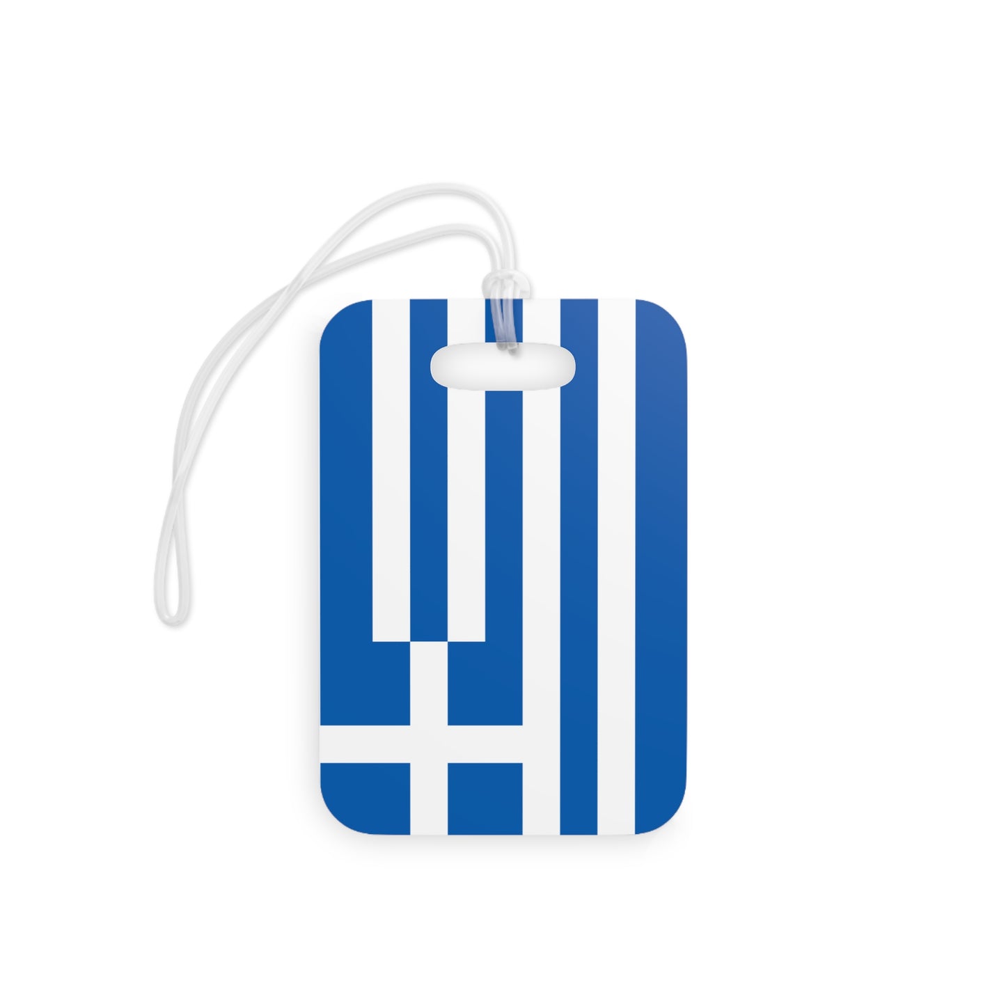 Luggage Tags - Greece Flag Travel Identifier