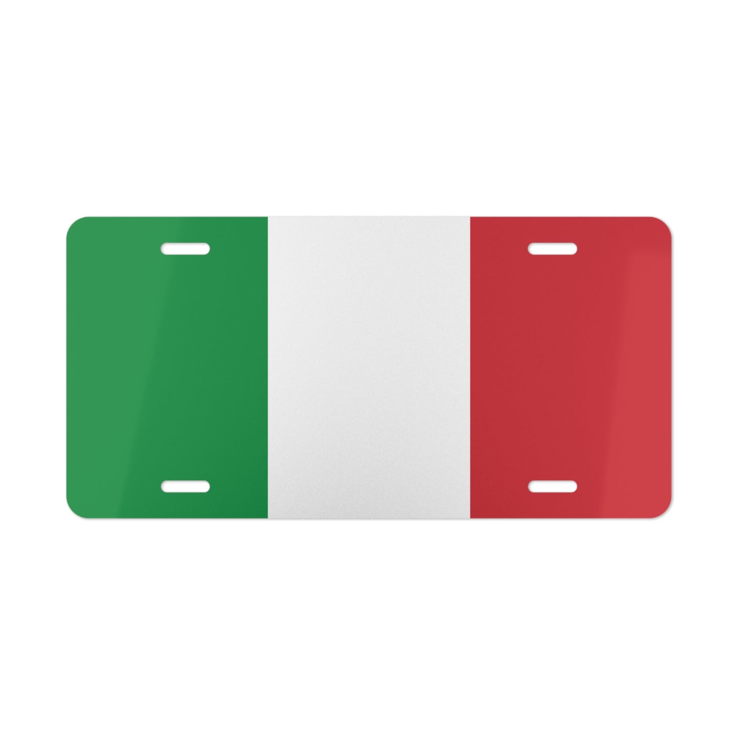 Car Plate Italy flag car license tag