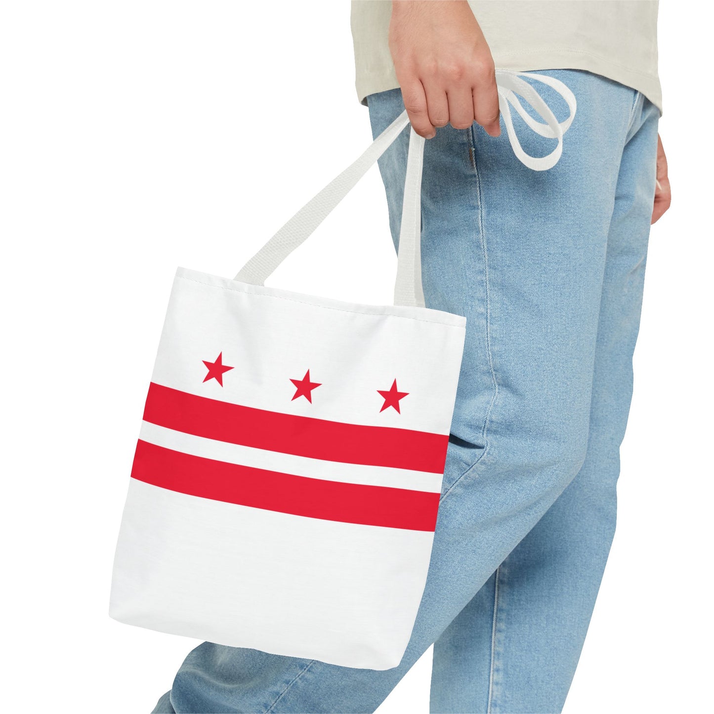 Washington DC Flag Tote Bag