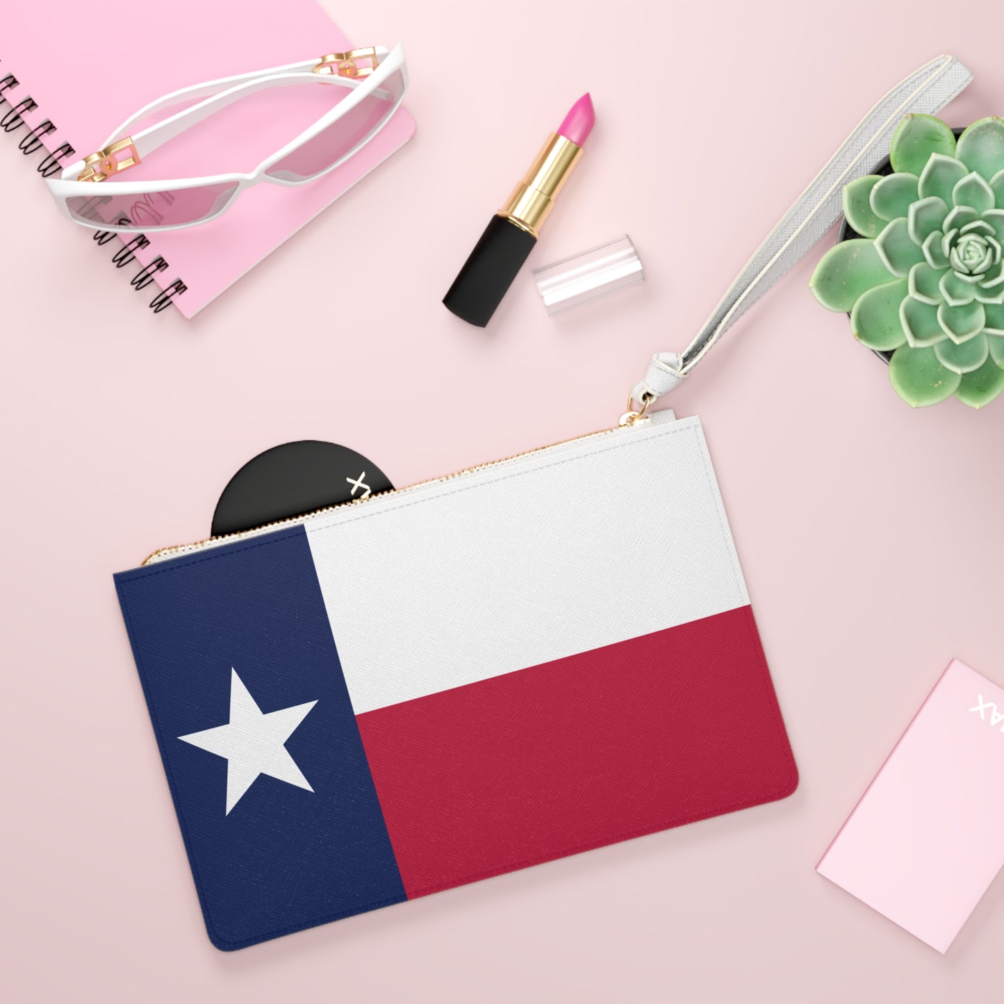 Texas Flag Clutch Bag