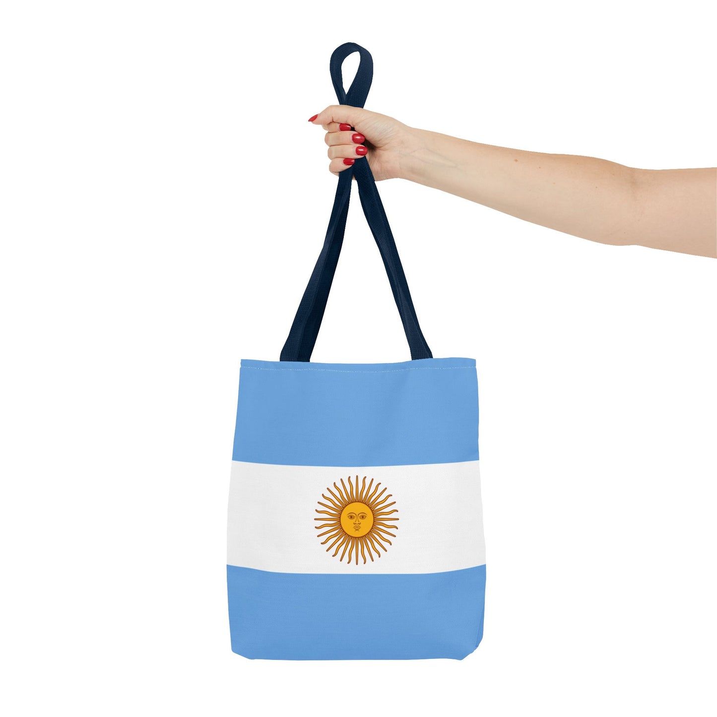 Argentina Flag Tote Bag