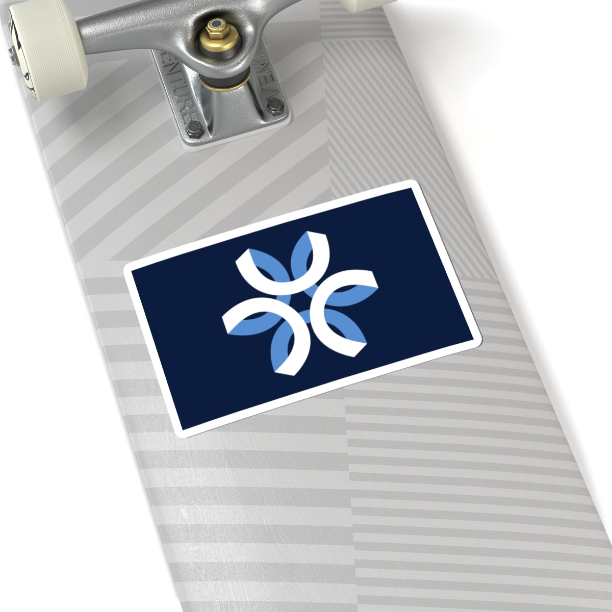 City Flag Sticker of Urbandale, Iowa