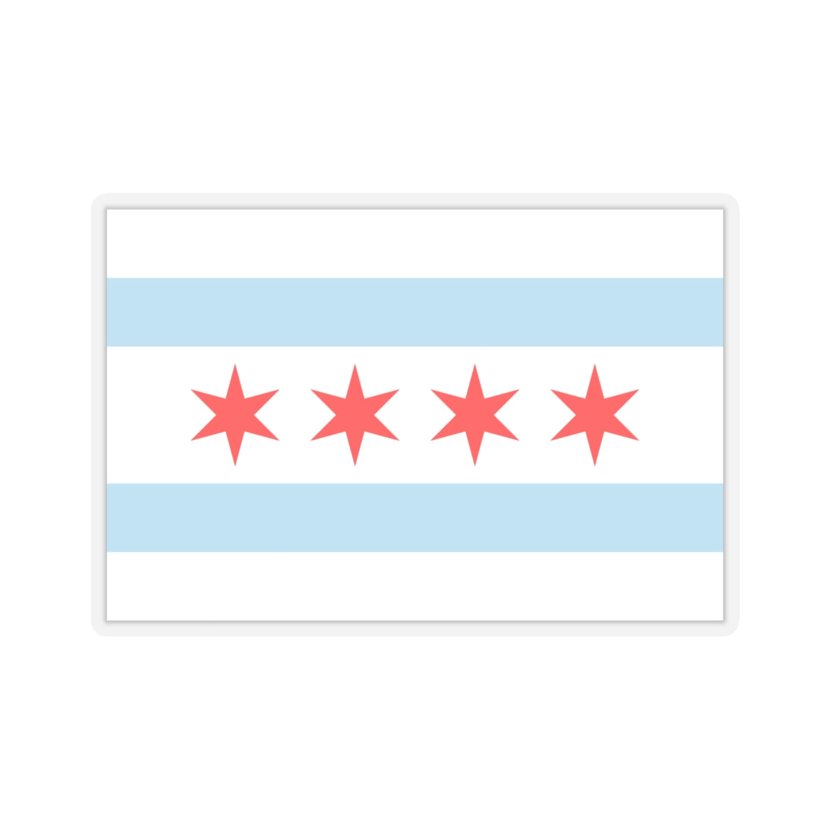 City Flag Sticker