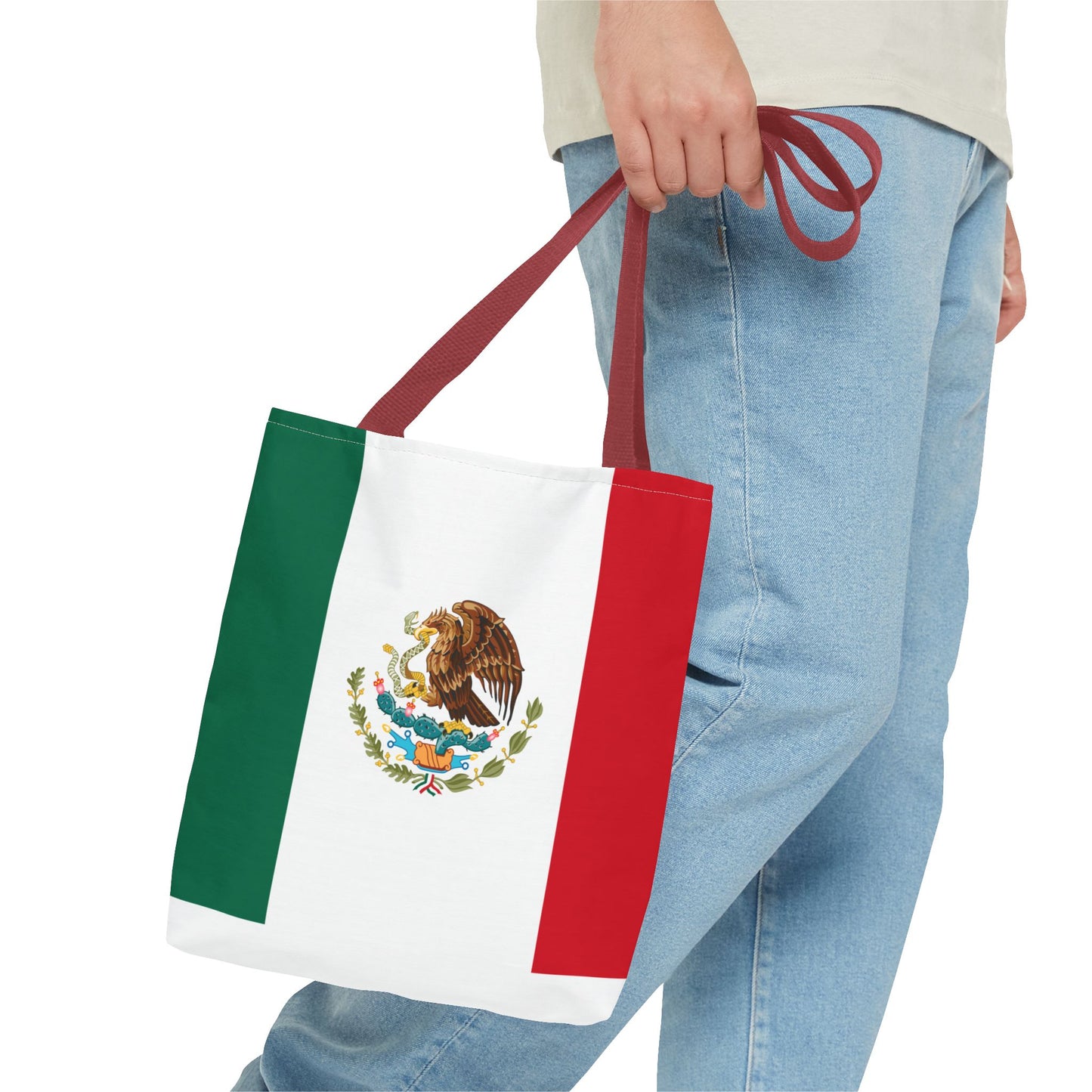 Mexico Flag Tote Bag