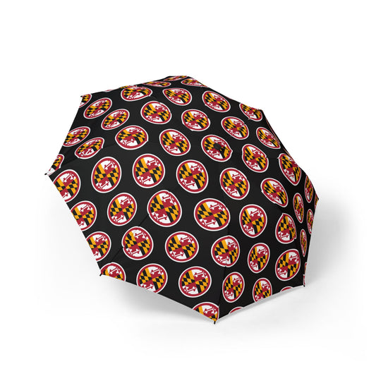 Foldable Umbrella - Maryland State Flag Pattern Great for the rain and travel