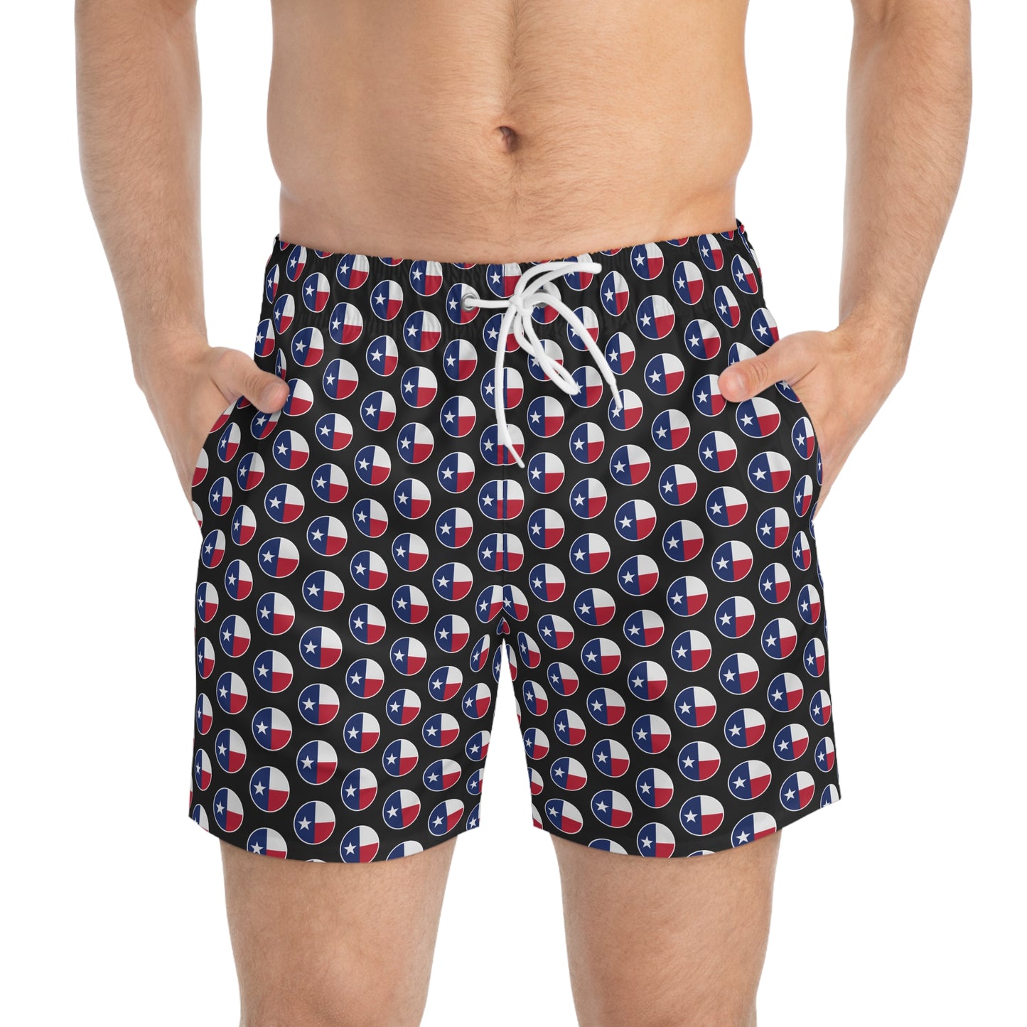 Texas Flag Swim Trunks