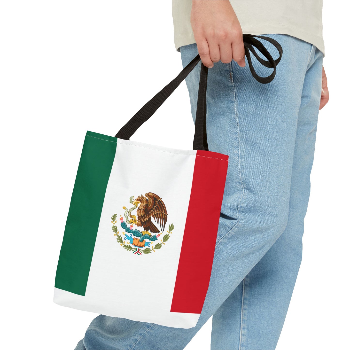 Mexico Flag Tote Bag