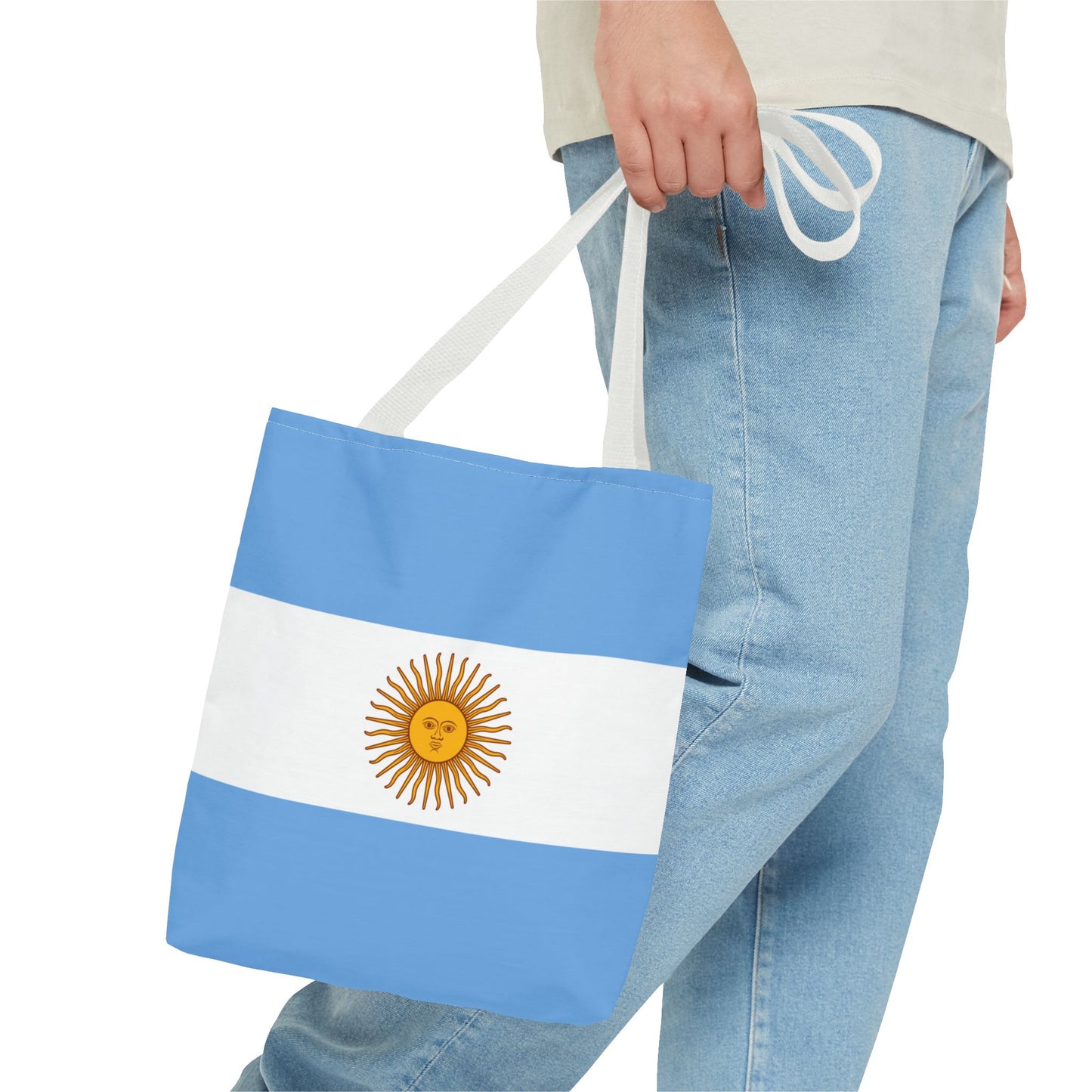 Argentina Flag Tote Bag