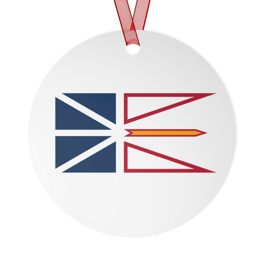 Metal Ornaments - Newfoundland and Labrador Christmas Ornament