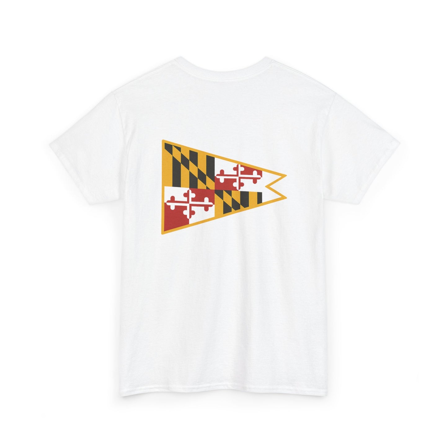 Maryland Pride Unisex Tee, Fun Casual Wear, Perfect for Festivals, Gifts for Friends, Summer Events, College Spirit Font