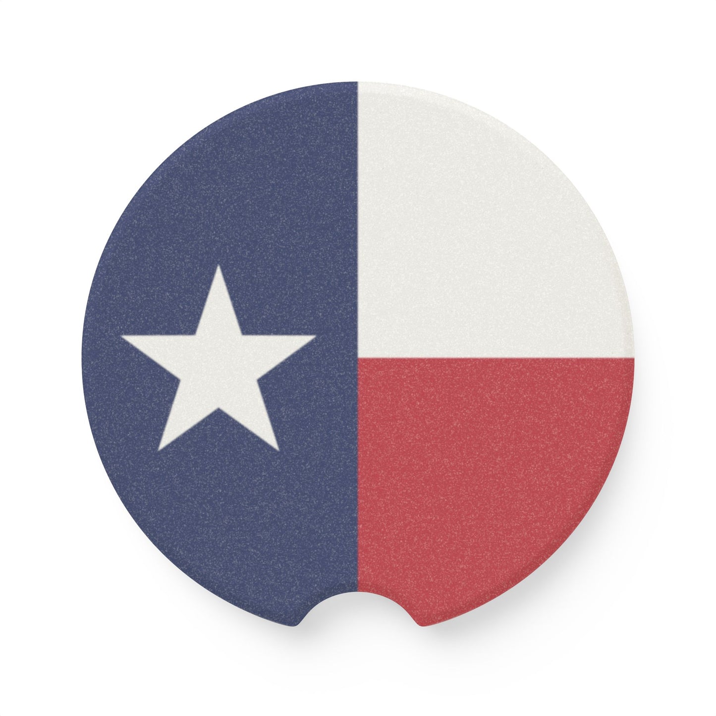 Car Coaster - Texas Flag Design