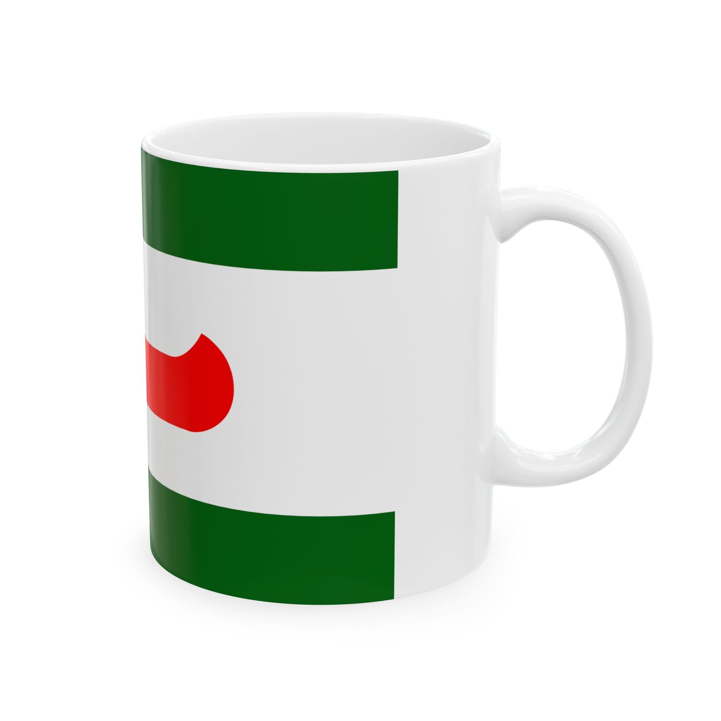 Old Town Maine Flag Ceramic Mug