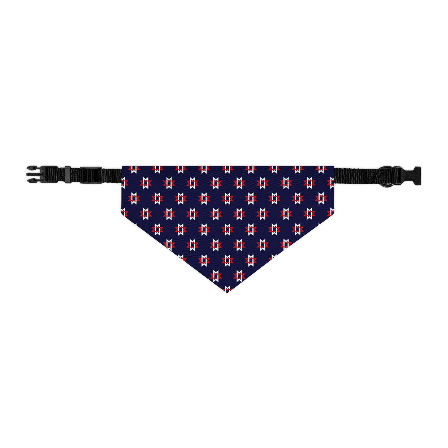 Dog Bandana Collar - Maryville Tennessee City Flag Pattern