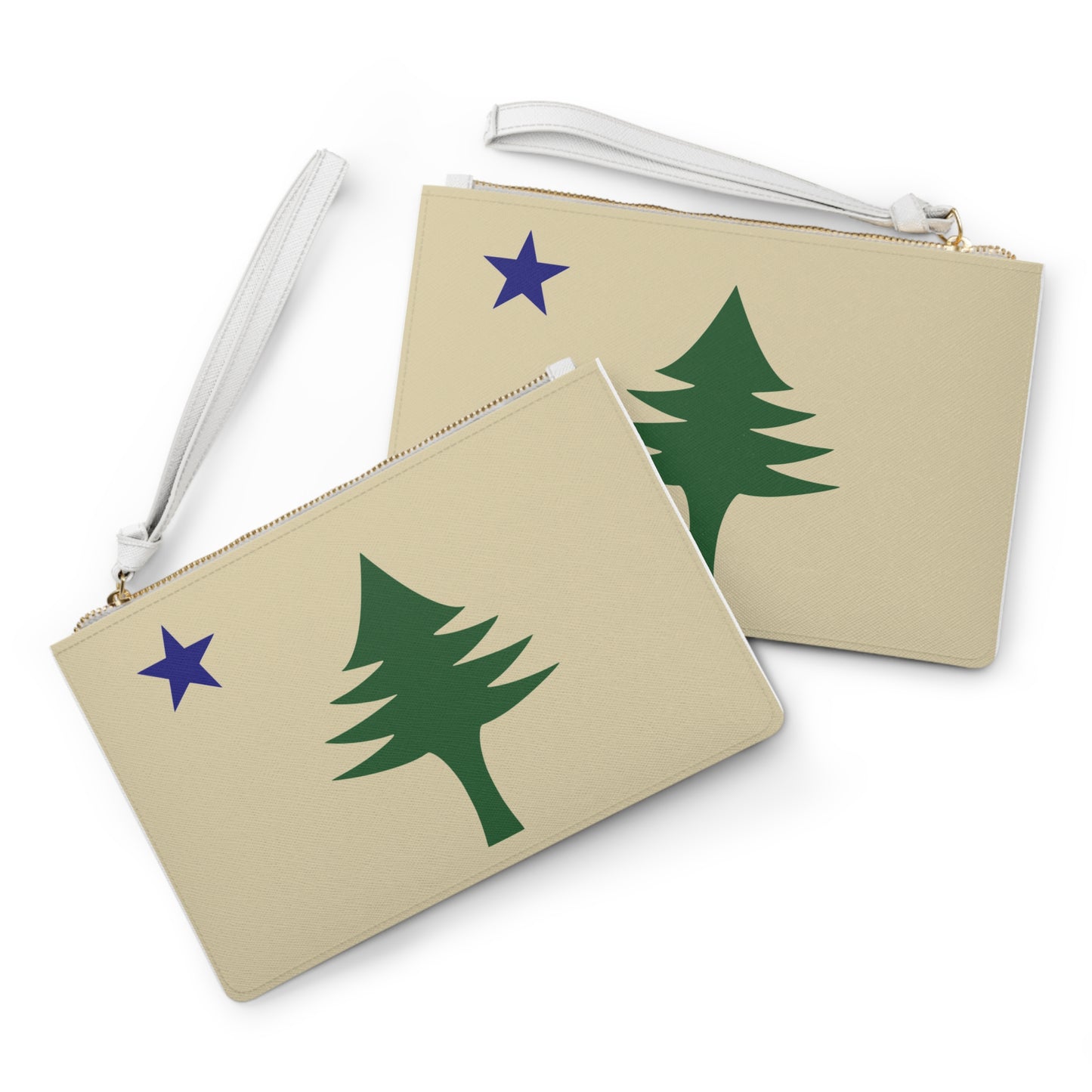 Clutch Bag - Maine State Flag Design