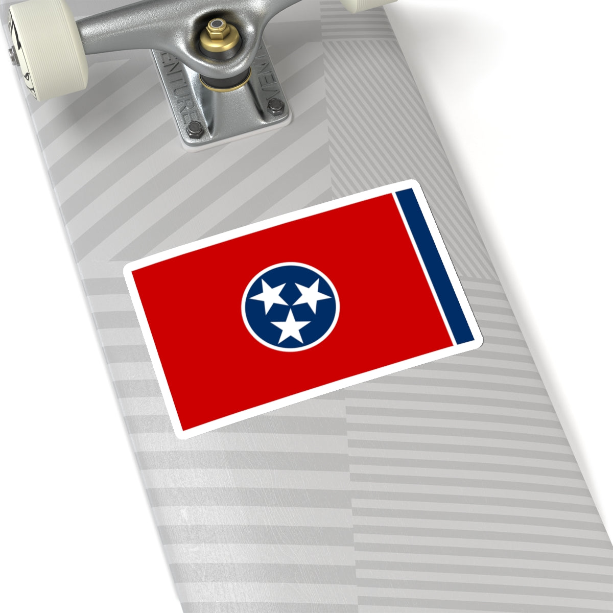 Tennessee Tri Star State Flag Sticker