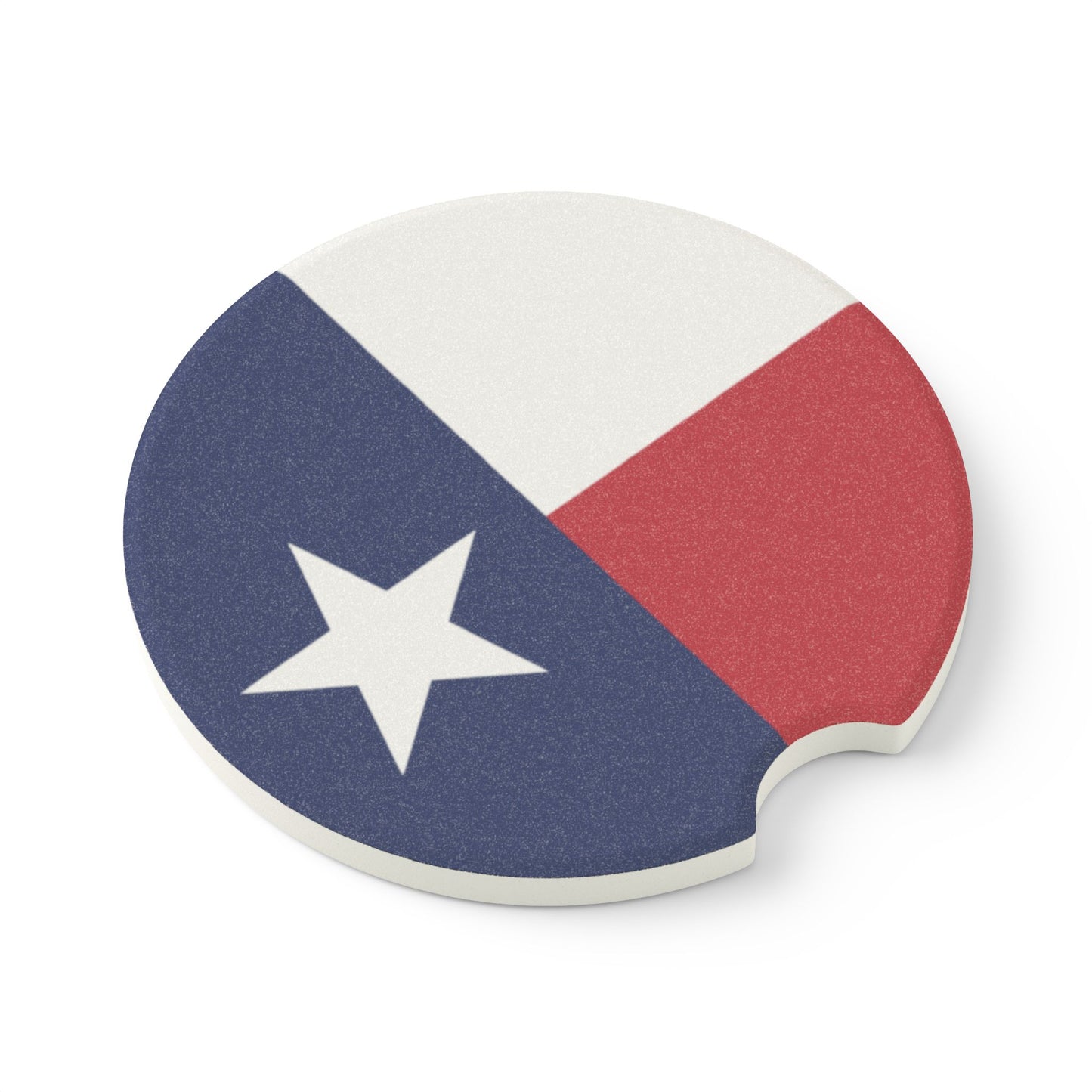 Car Coaster - Texas Flag Design