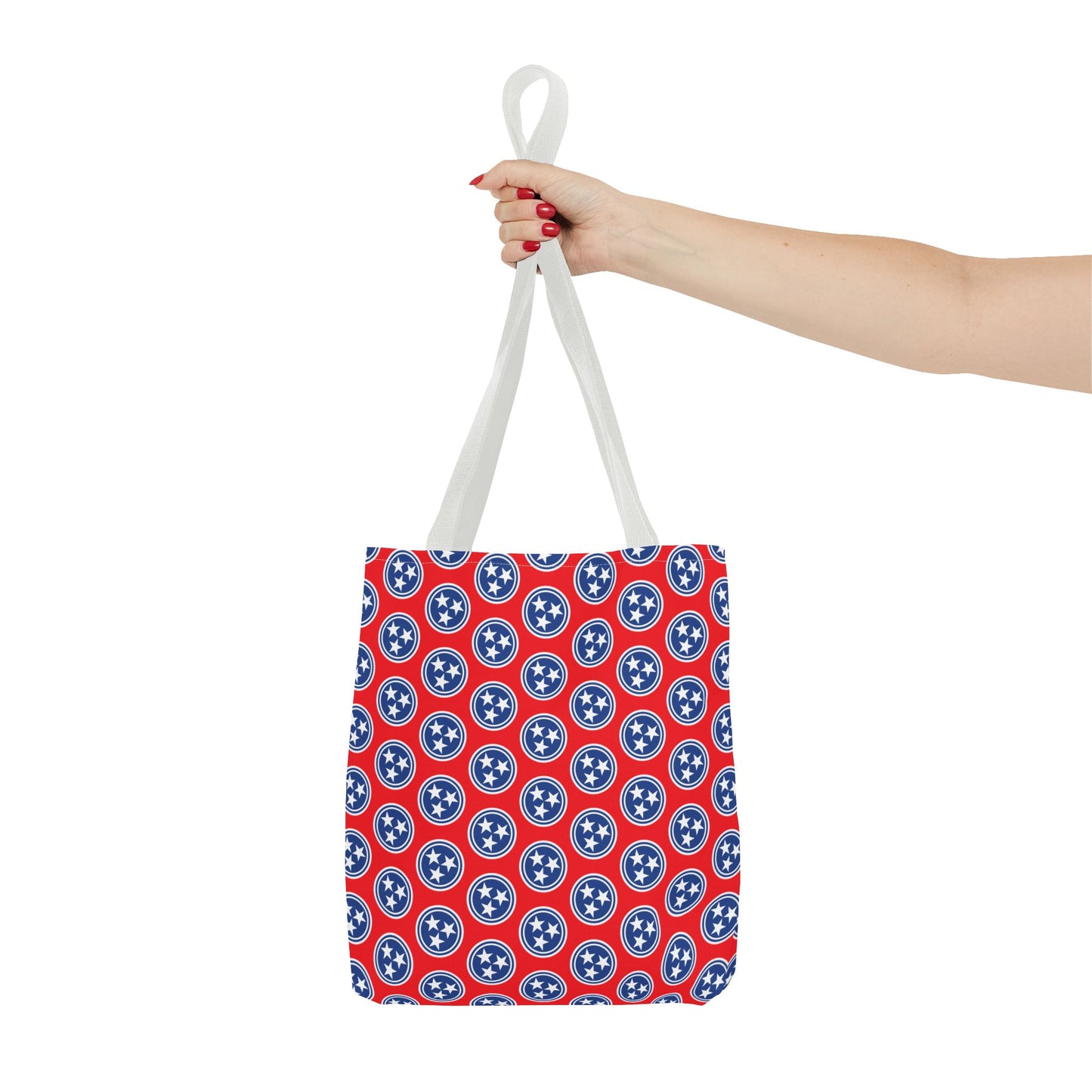 Tote Bag - Tennessee Tri Star State Flag Design