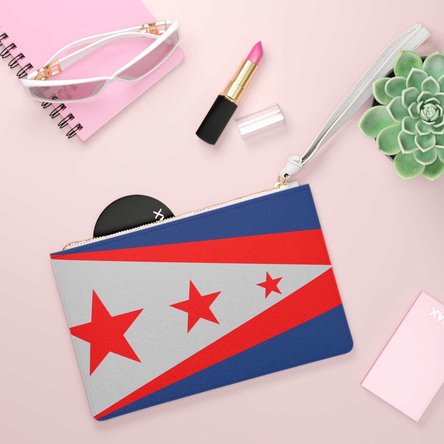 Clutch Bag - Union Kentucky City Flag Design