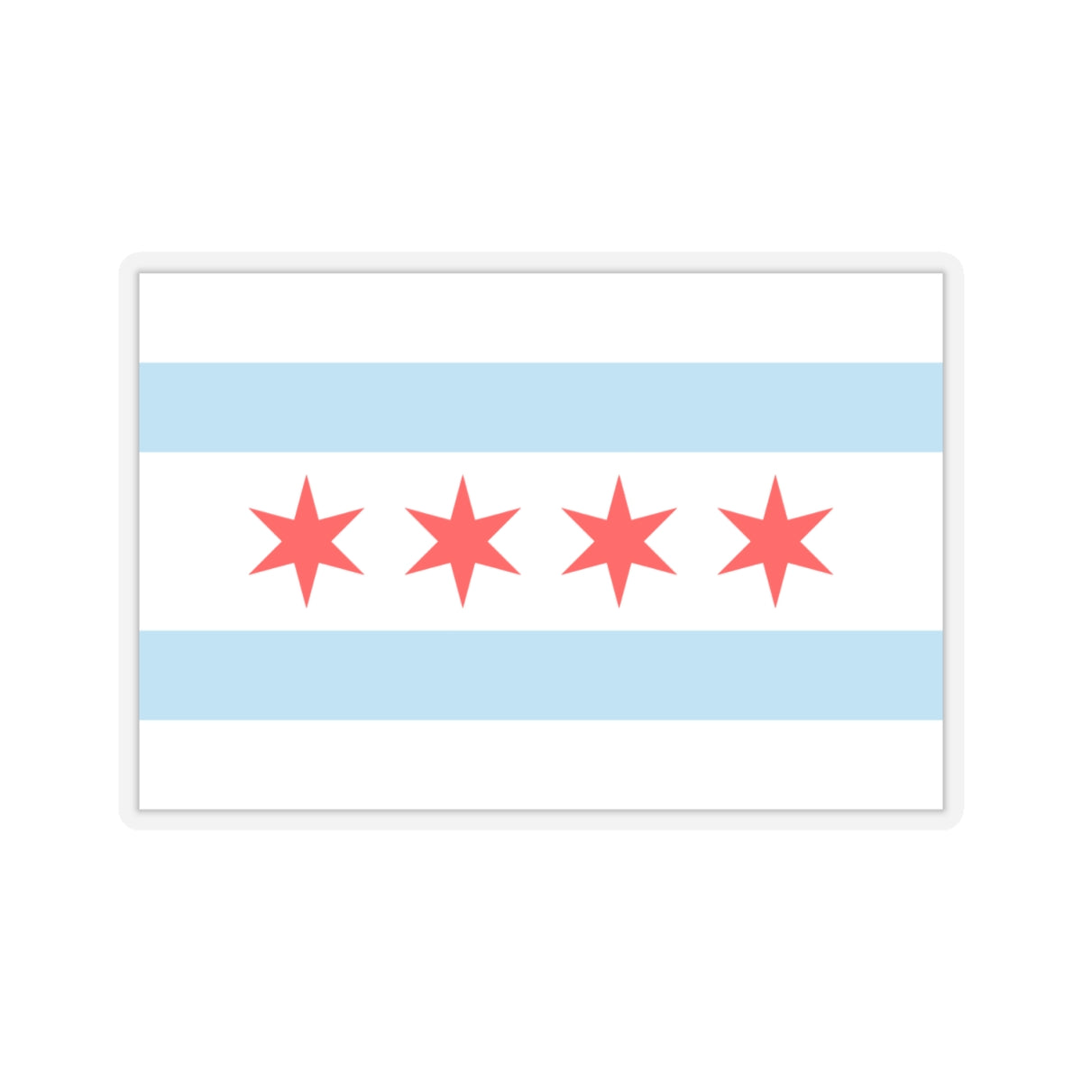 City Flag Sticker