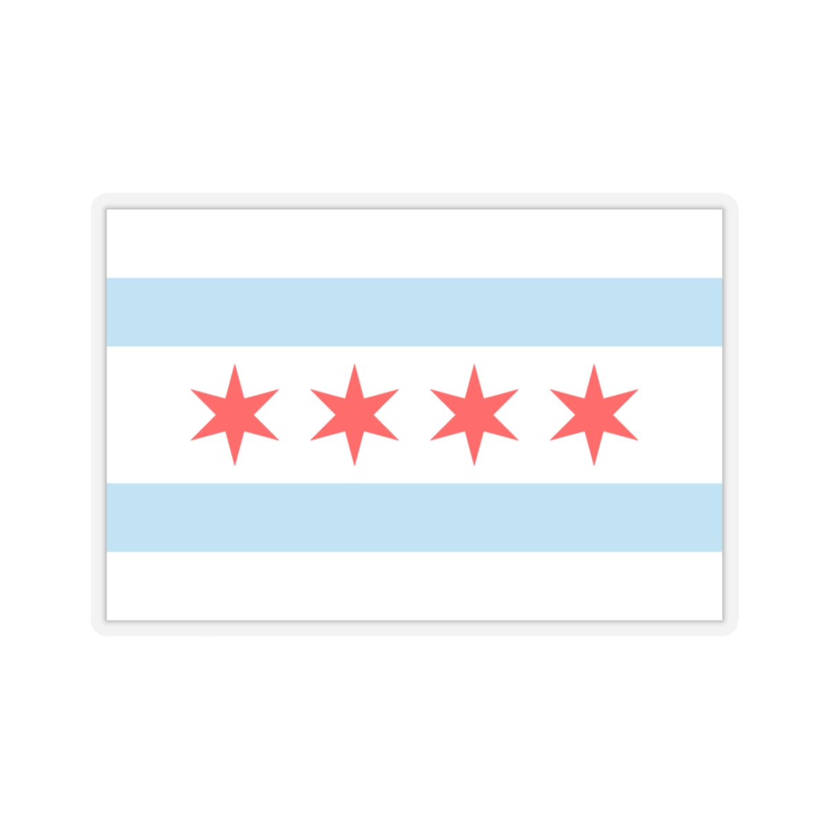 City Flag Sticker