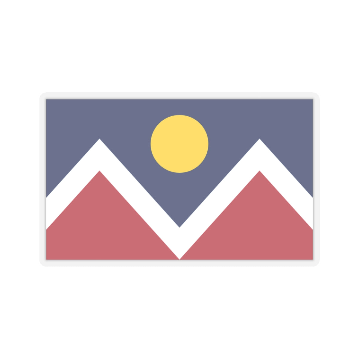 Denver Flag Sticker Kiss-Cut Stickers
