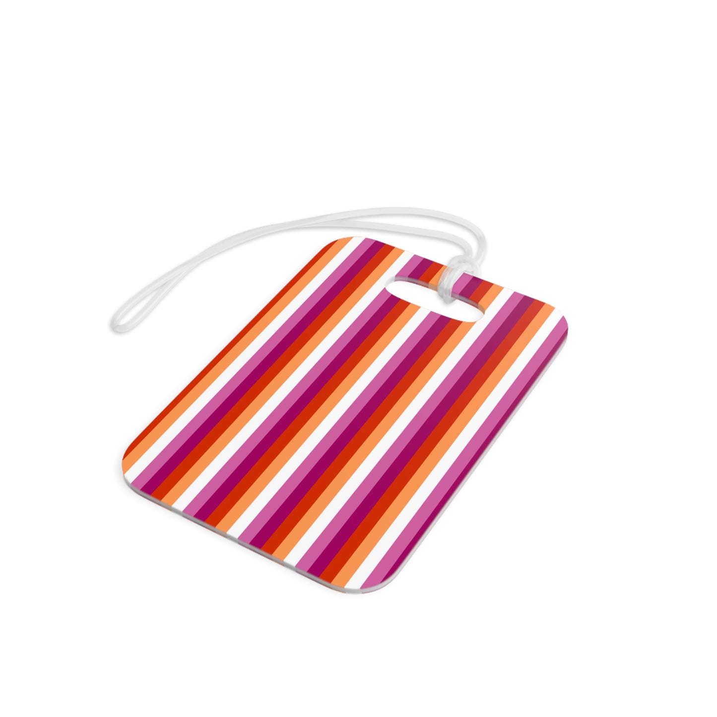 Luggage Tags Lesbian Flag