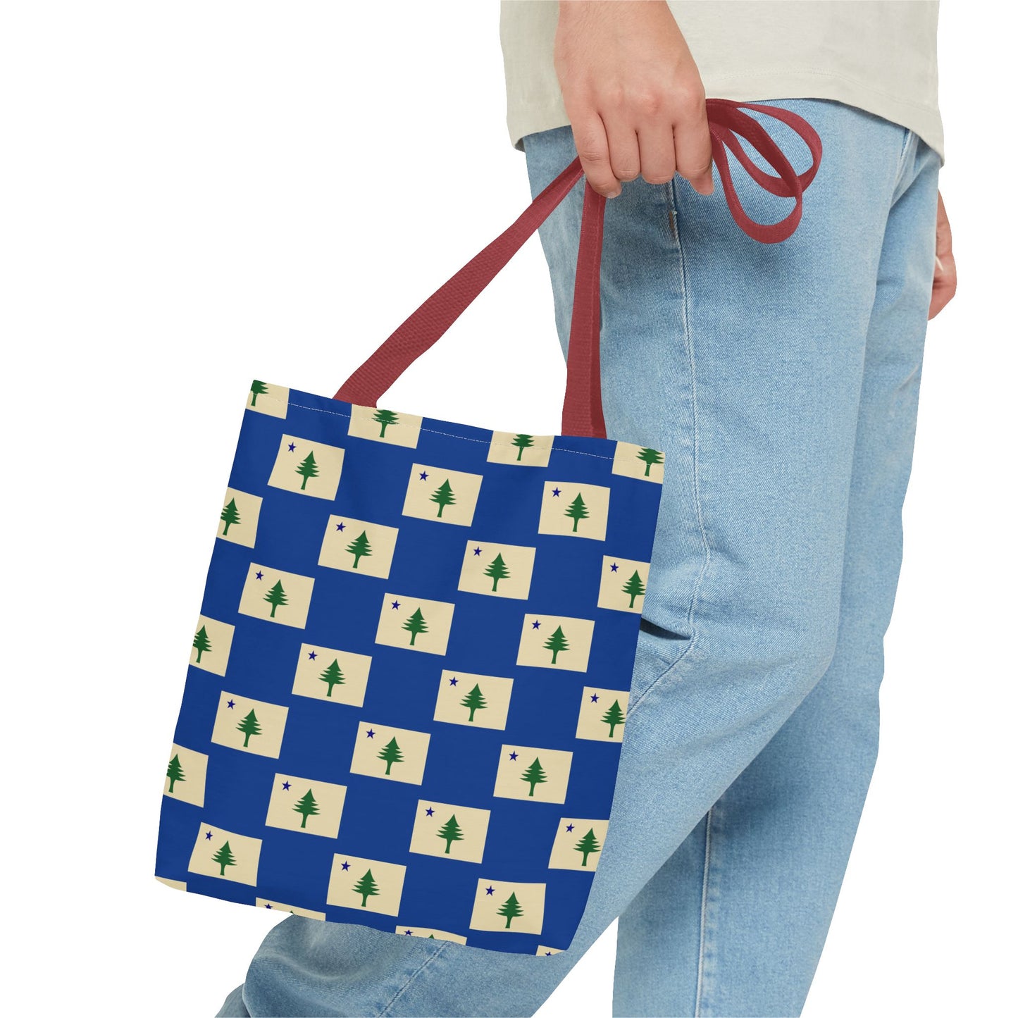 Maine Flag Tote Bag