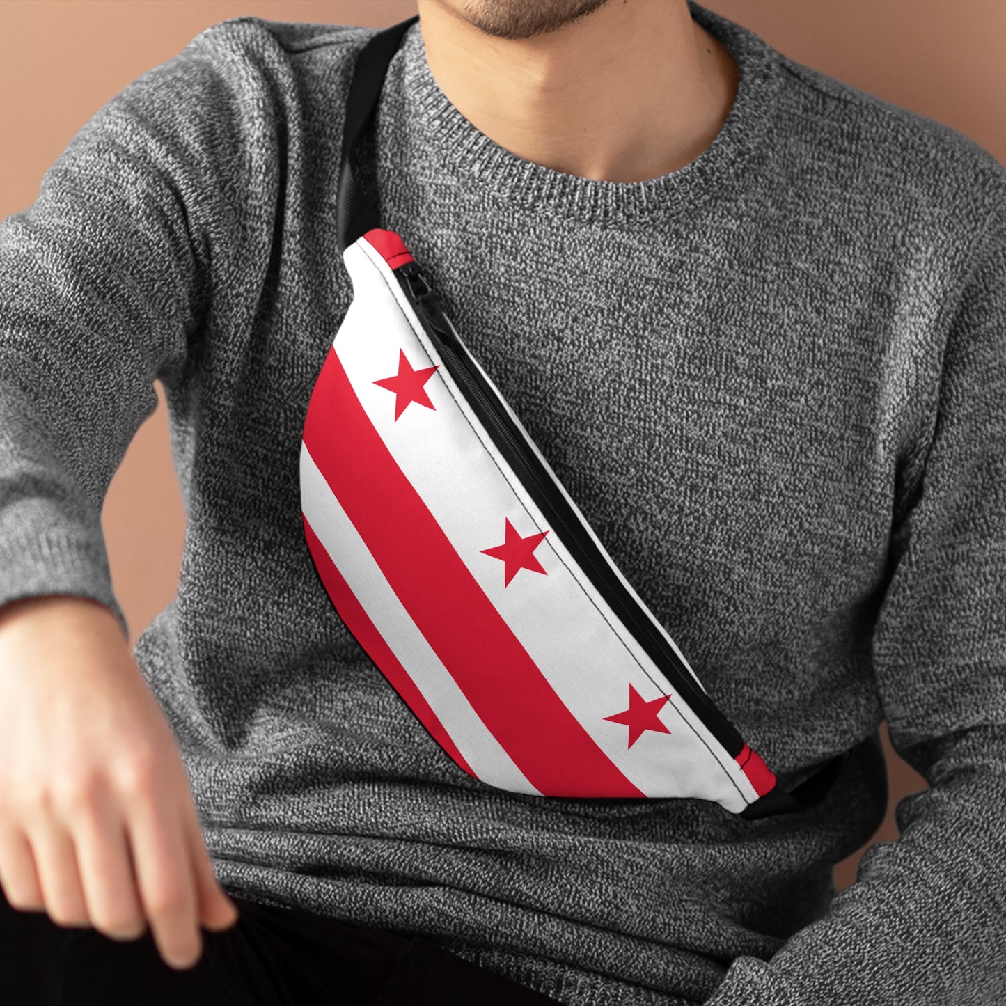 Washington DC Flag Fanny Pack