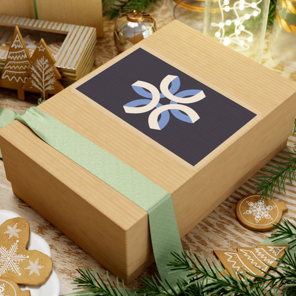 City Flag Sticker of Urbandale, Iowa