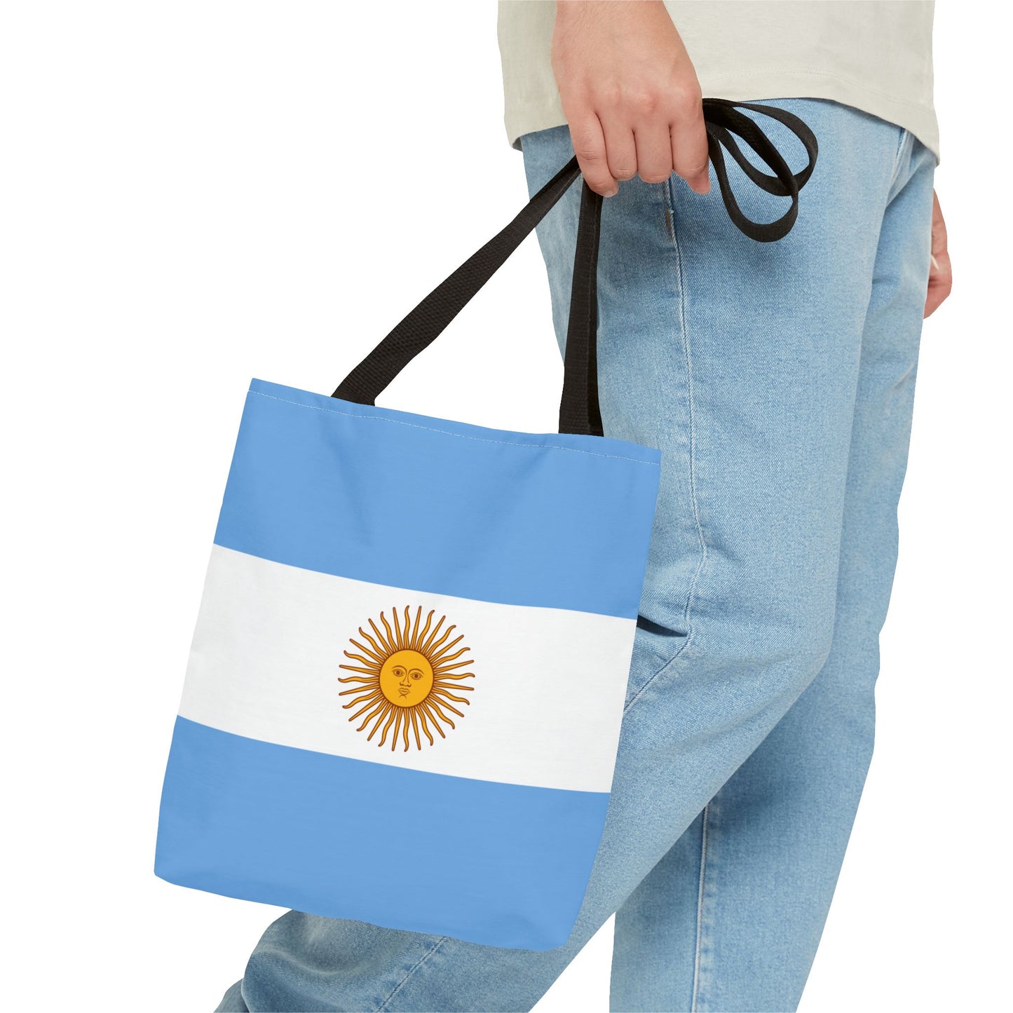 Argentina Flag Tote Bag