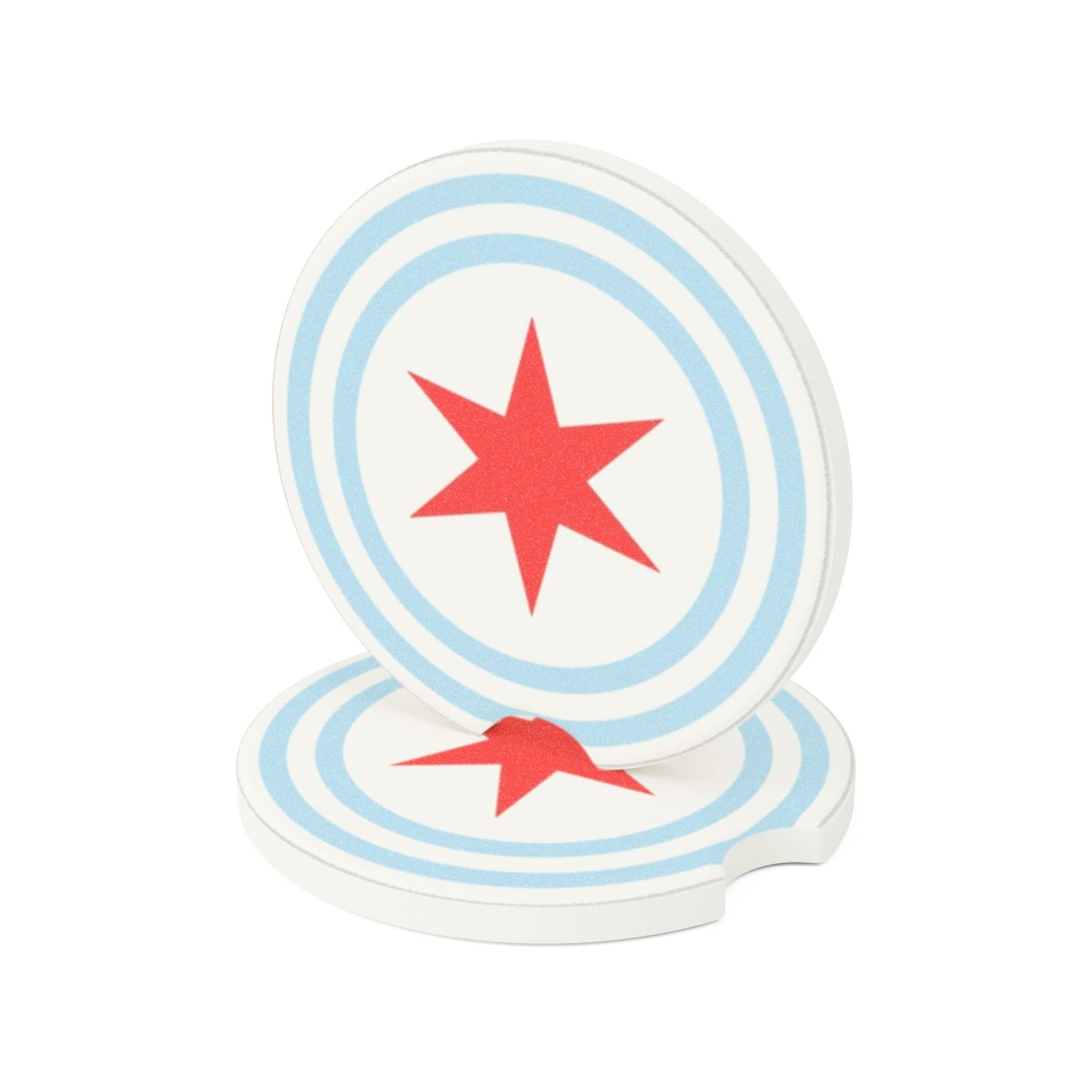 Chicago Flag Car Coaster