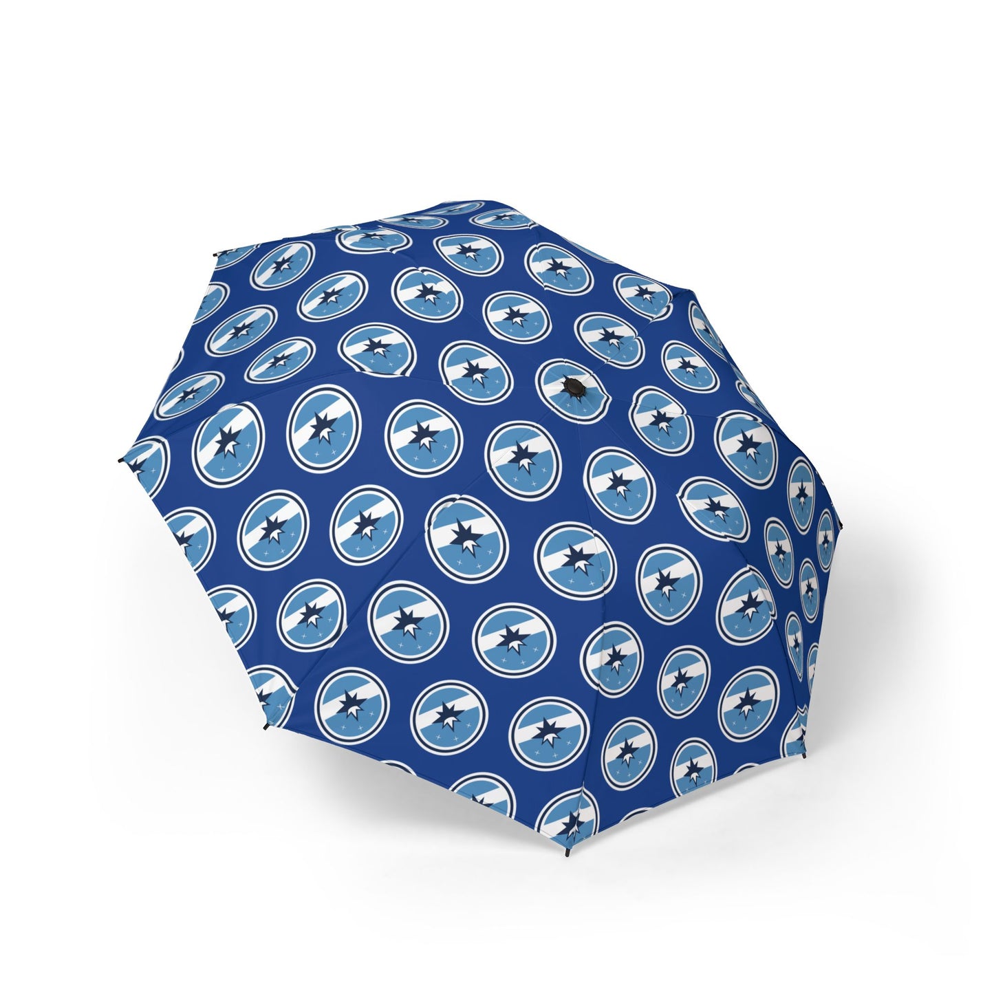 Foldable Umbrella - Springfield Flag Pattern, City Pride Travel Gift