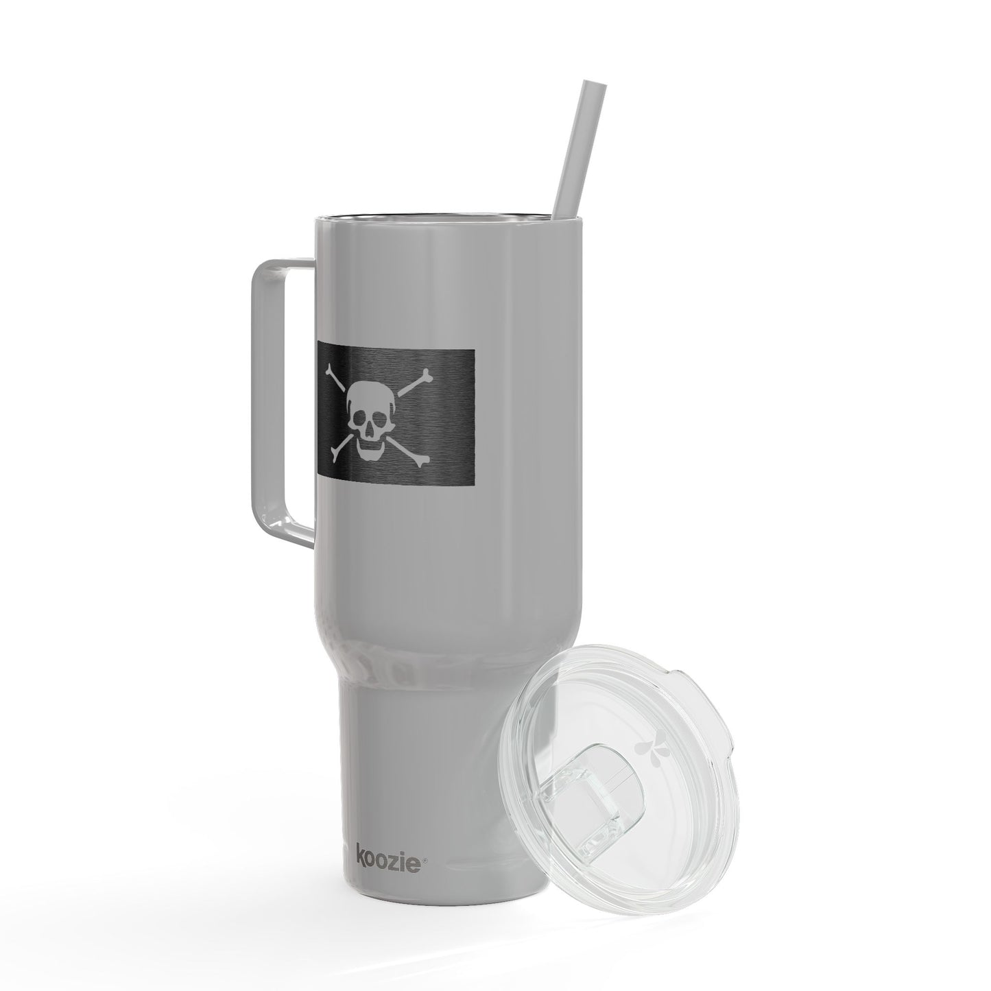 Jolly Roger skull and bones Travel 40oz Tumbler Engraved Insulated Mug