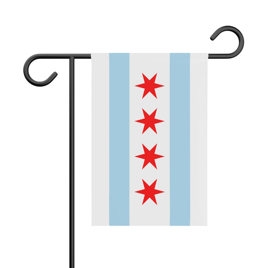 Garden Banner - Chicago City Flag Yard Sign