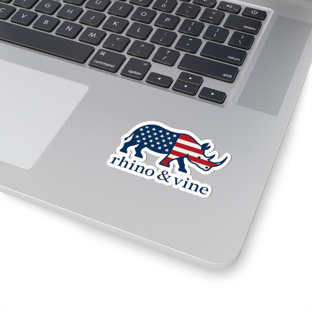 Rhino & Vine USA Sticker