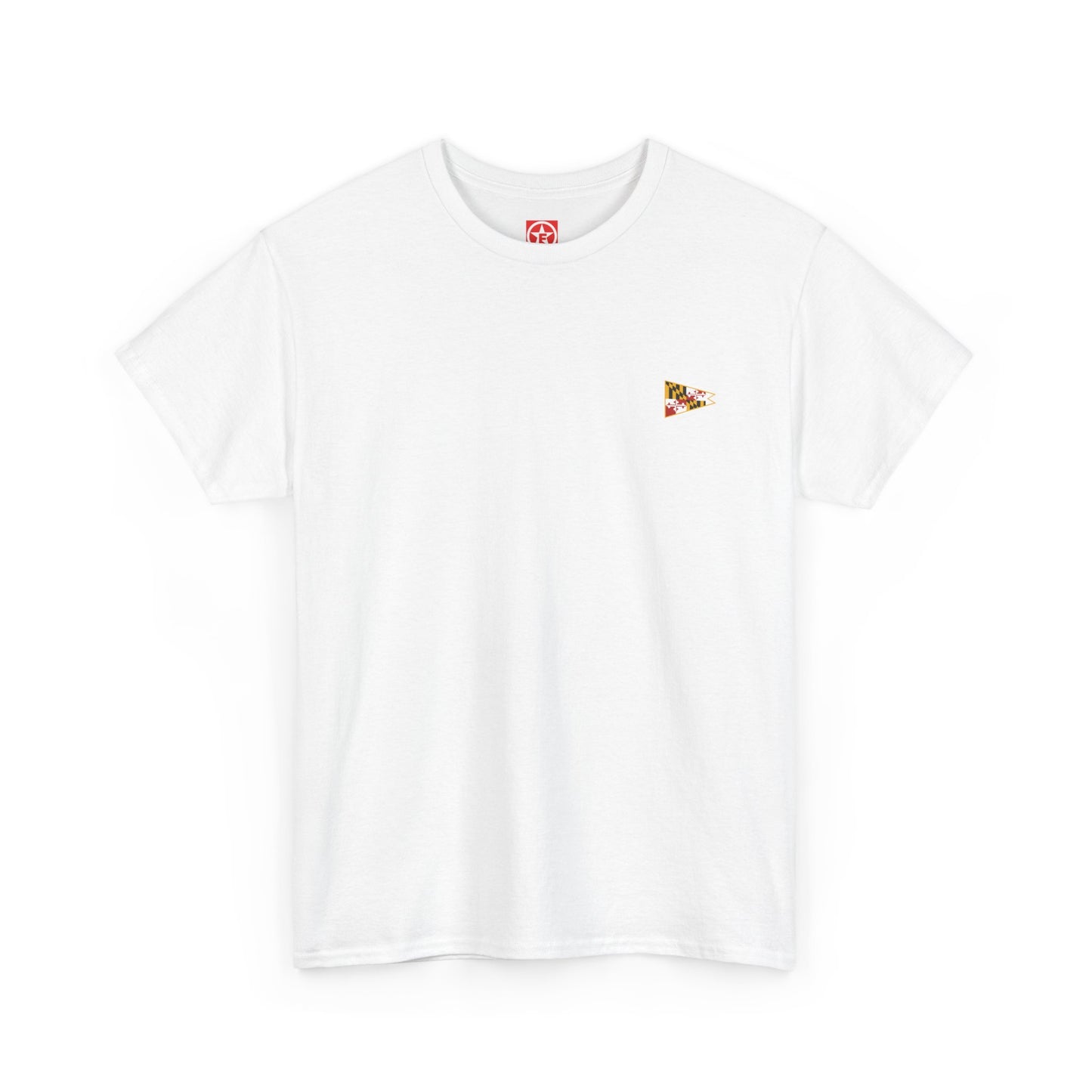 Maryland Pride Unisex Tee, Fun Casual Wear, Perfect for Festivals, Gifts for Friends, Summer Events, College Spirit Font